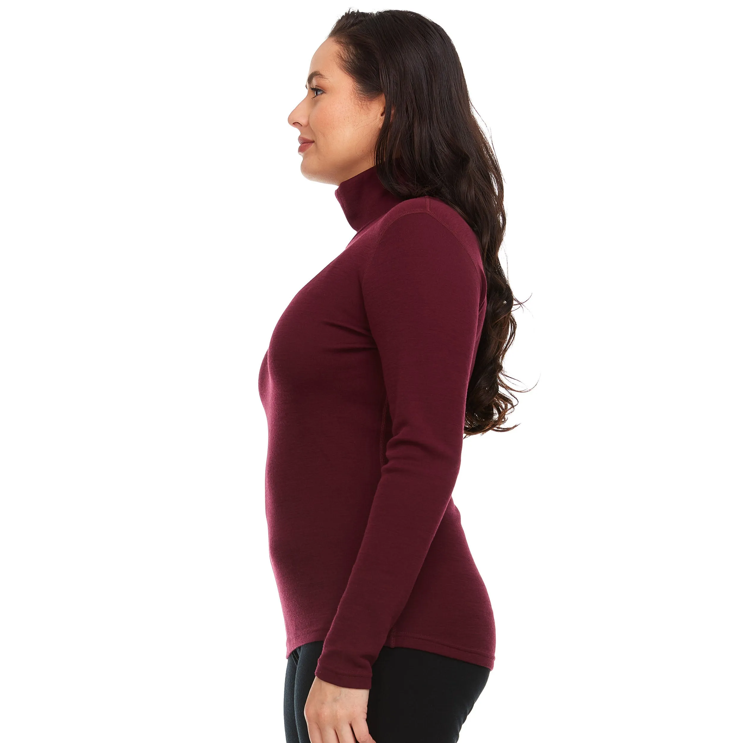 Women's 100% Merino Wool Turtleneck - Midweight sold by Minus33 Merino Wool product image thumbnail 3