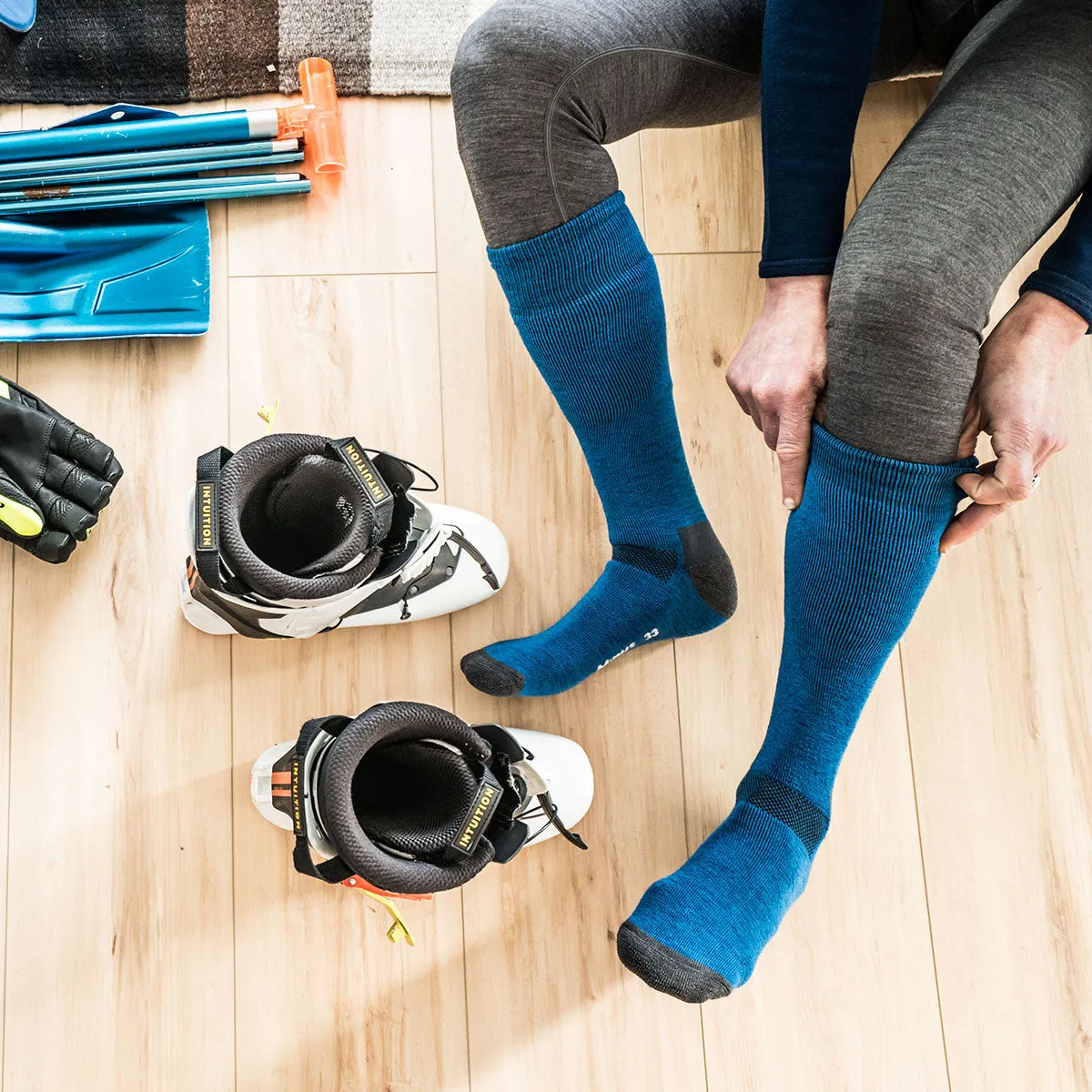 Lightweight Wool Ski Sock - Over the Calf Socks sold by Minus33 Merino Wool product image thumbnail 2