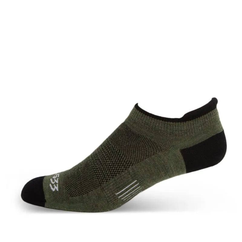 Microweight - No Show Tab Wool Socks Mountain Heritage sold by Minus33 Merino Wool