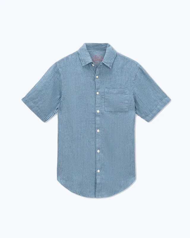 Ola Shirt / Overdye Indigo sold by Alex Crane