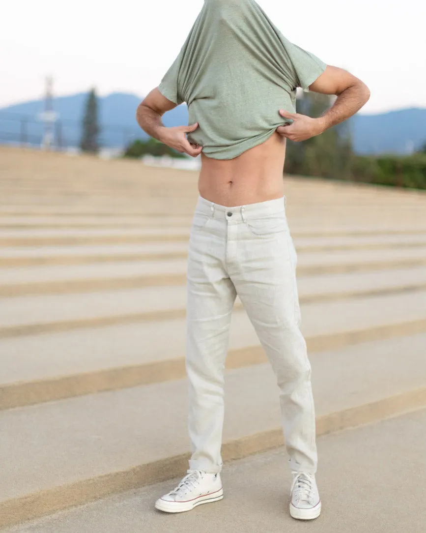 Cham Pants / Bone sold by Alex Crane product image thumbnail 3