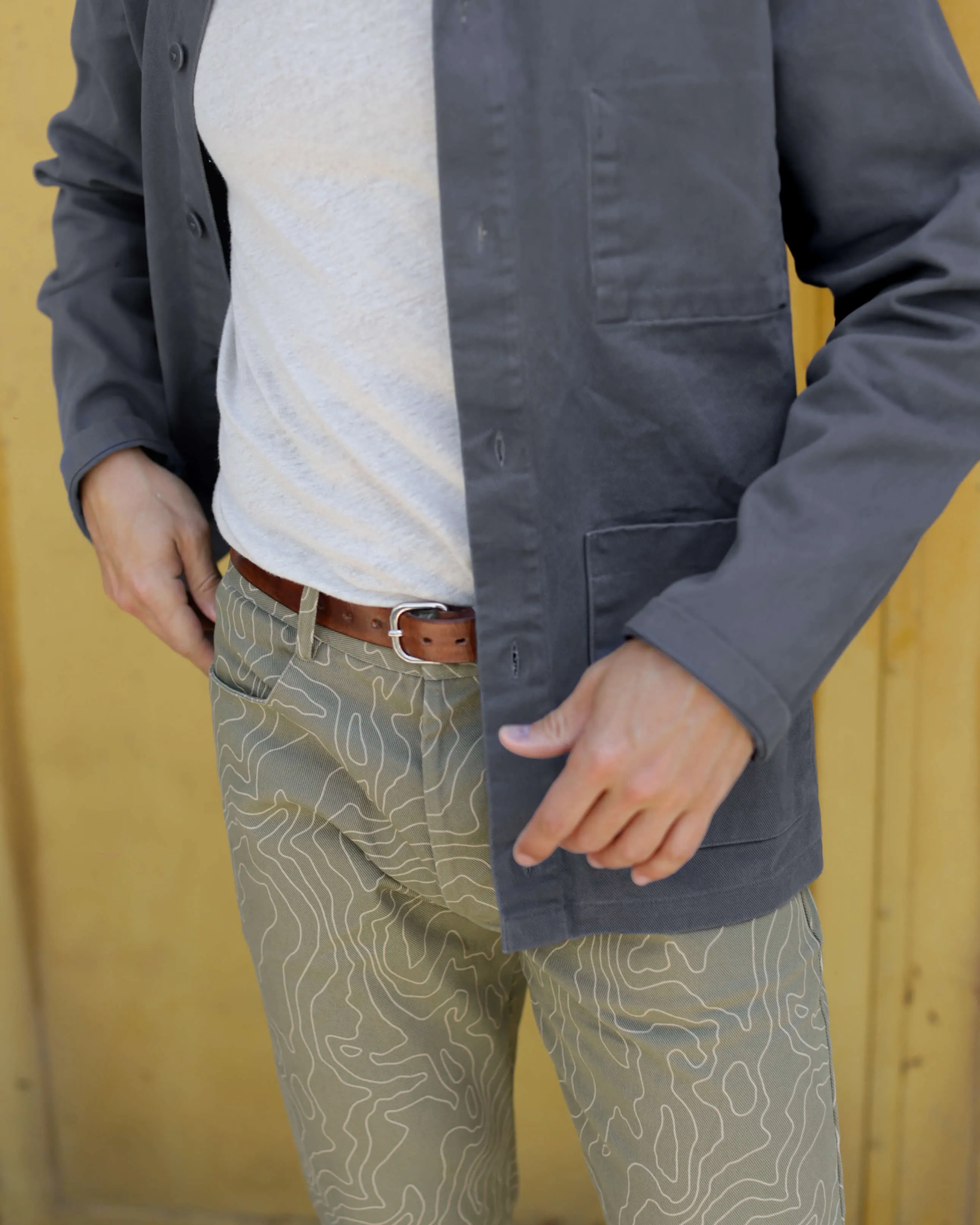 Canvas Cham Pants / Tank Maps sold by Alex Crane product image thumbnail 3