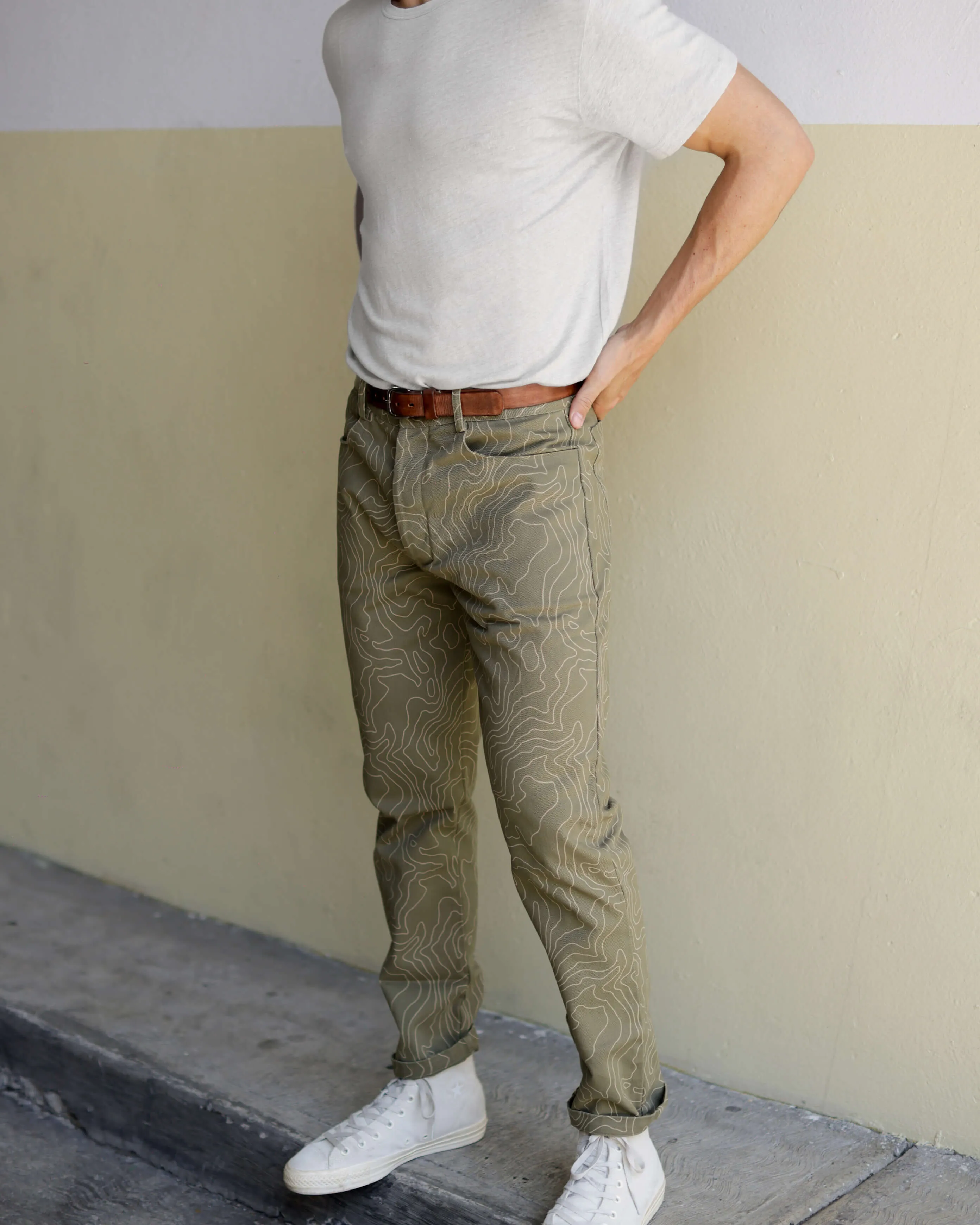 Canvas Cham Pants / Tank Maps sold by Alex Crane product image thumbnail 2