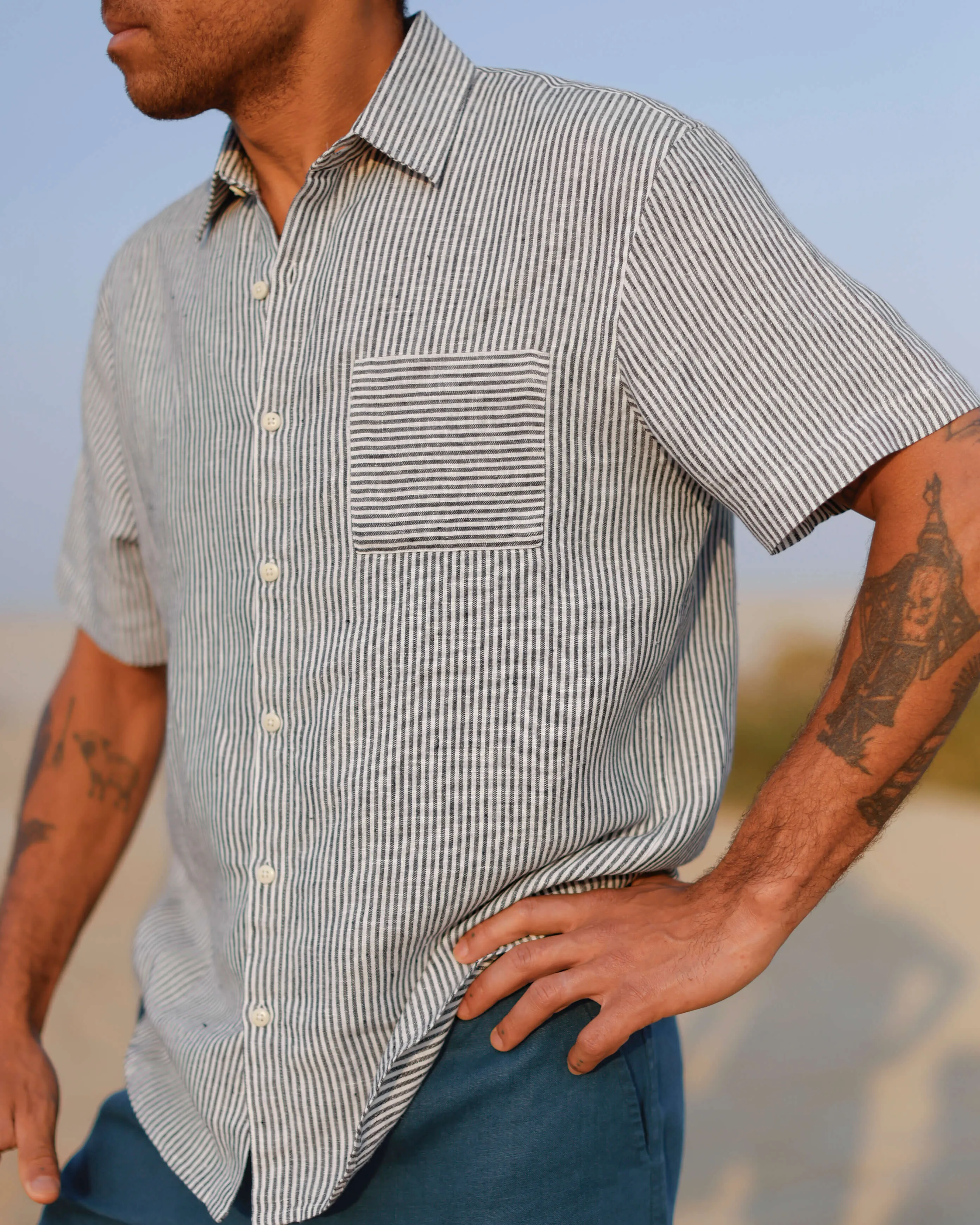 Ola Shirt / Lines sold by Alex Crane product image thumbnail 2