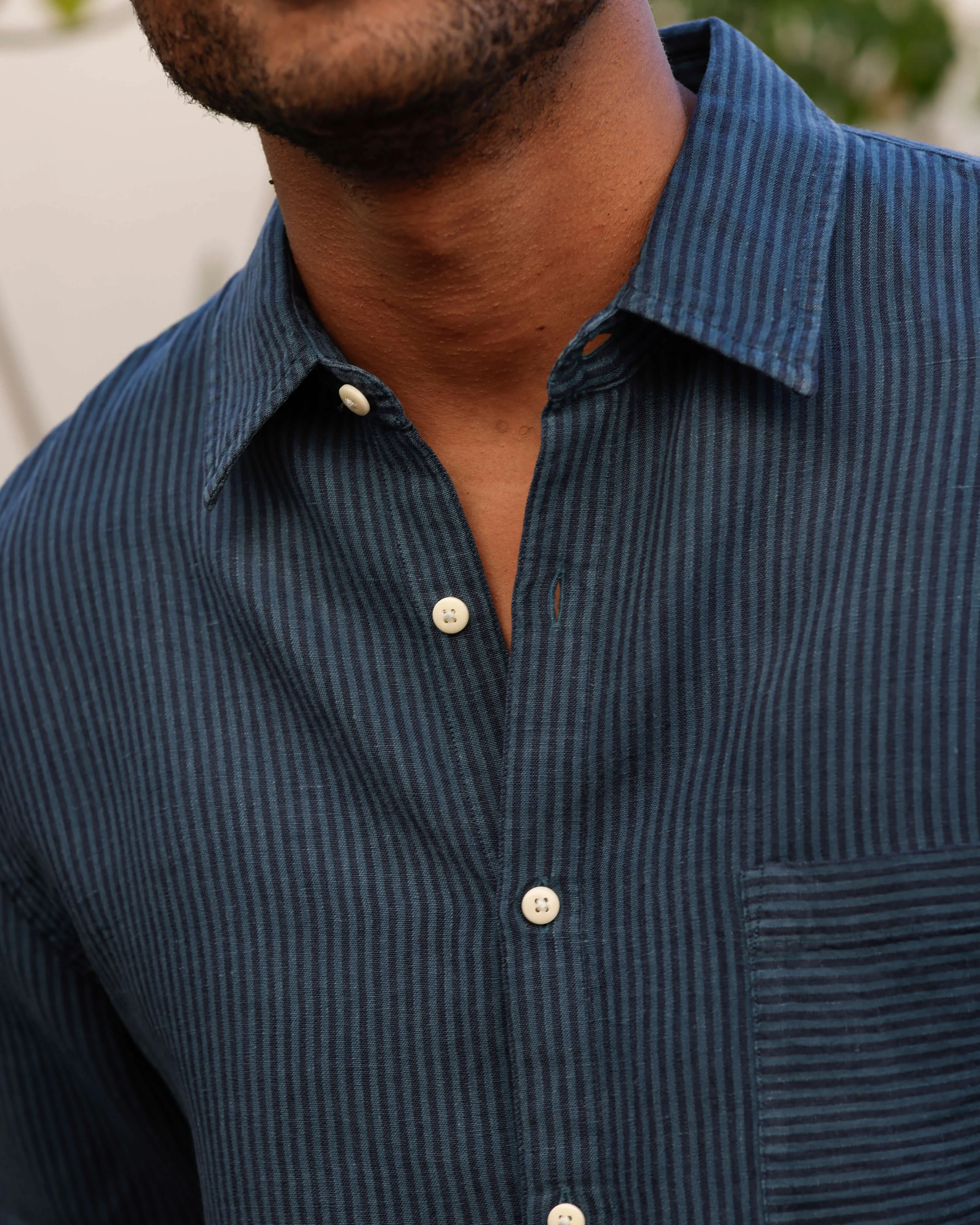 Ola Shirt / Overdye Dusk sold by Alex Crane product image thumbnail 4