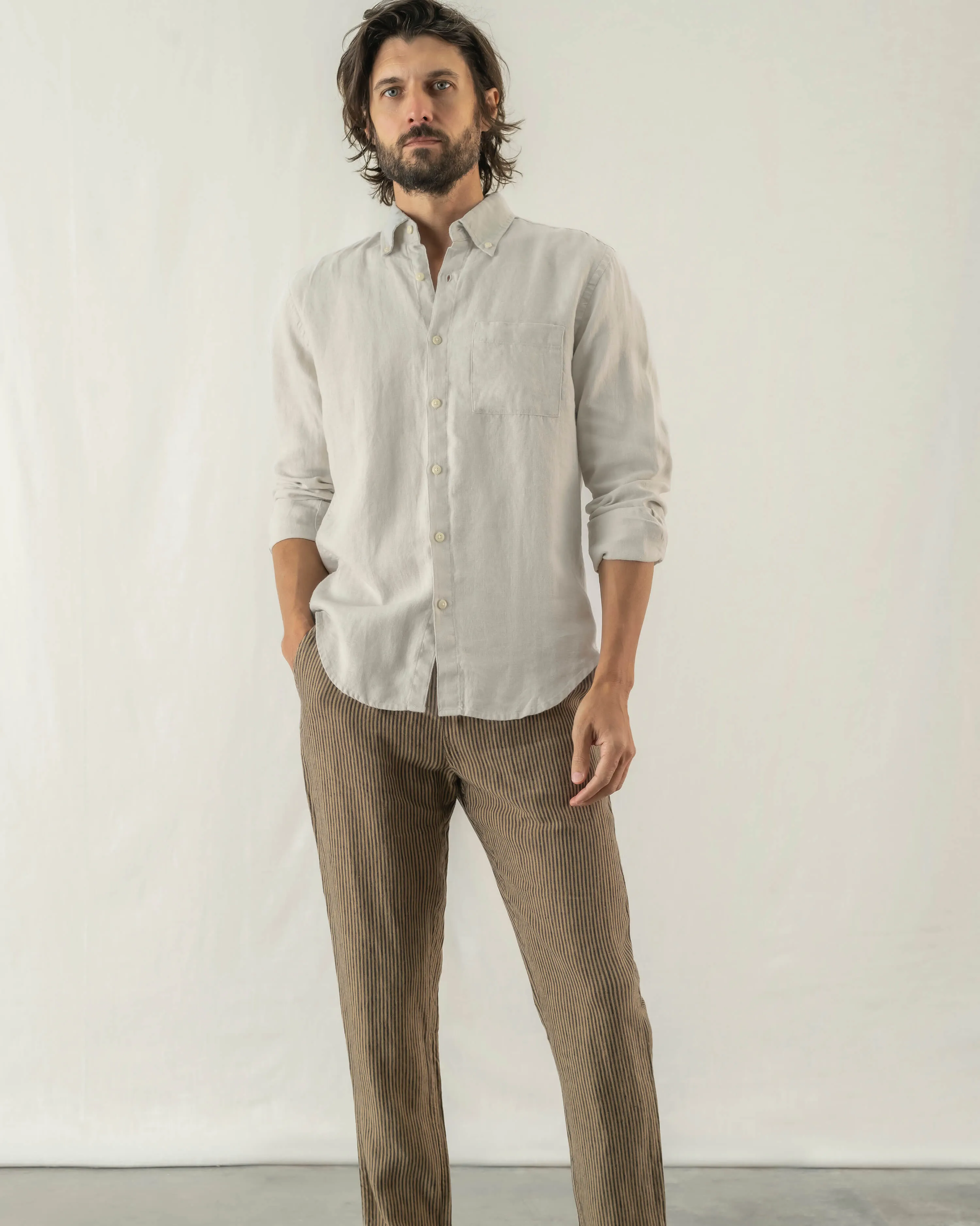 Playa Shirt / Bone sold by Alex Crane product image thumbnail 4