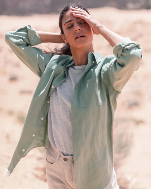 Playa Shirt | Moss sold by Alex Crane