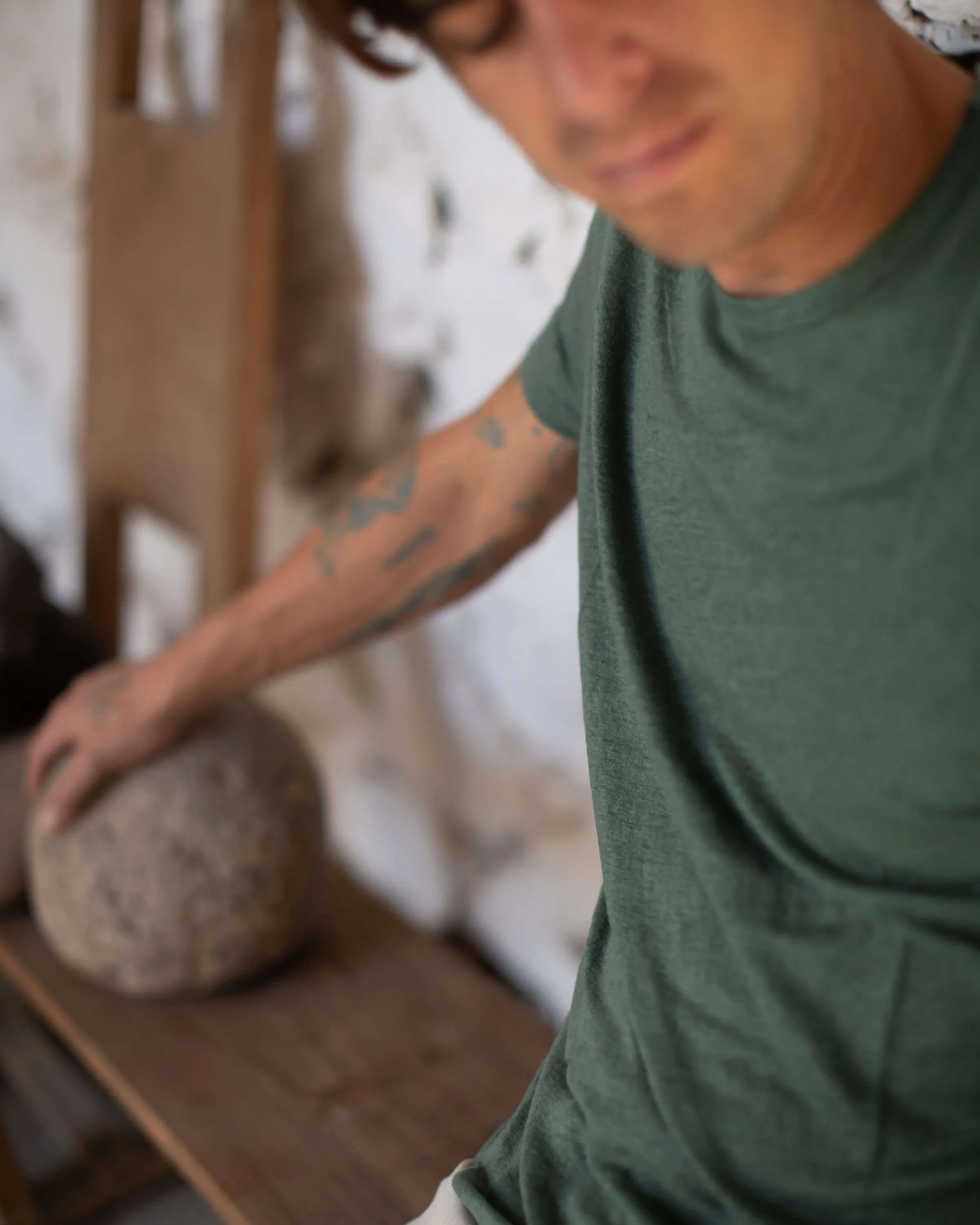 Sun Tee / Pine sold by Alex Crane product image thumbnail 4