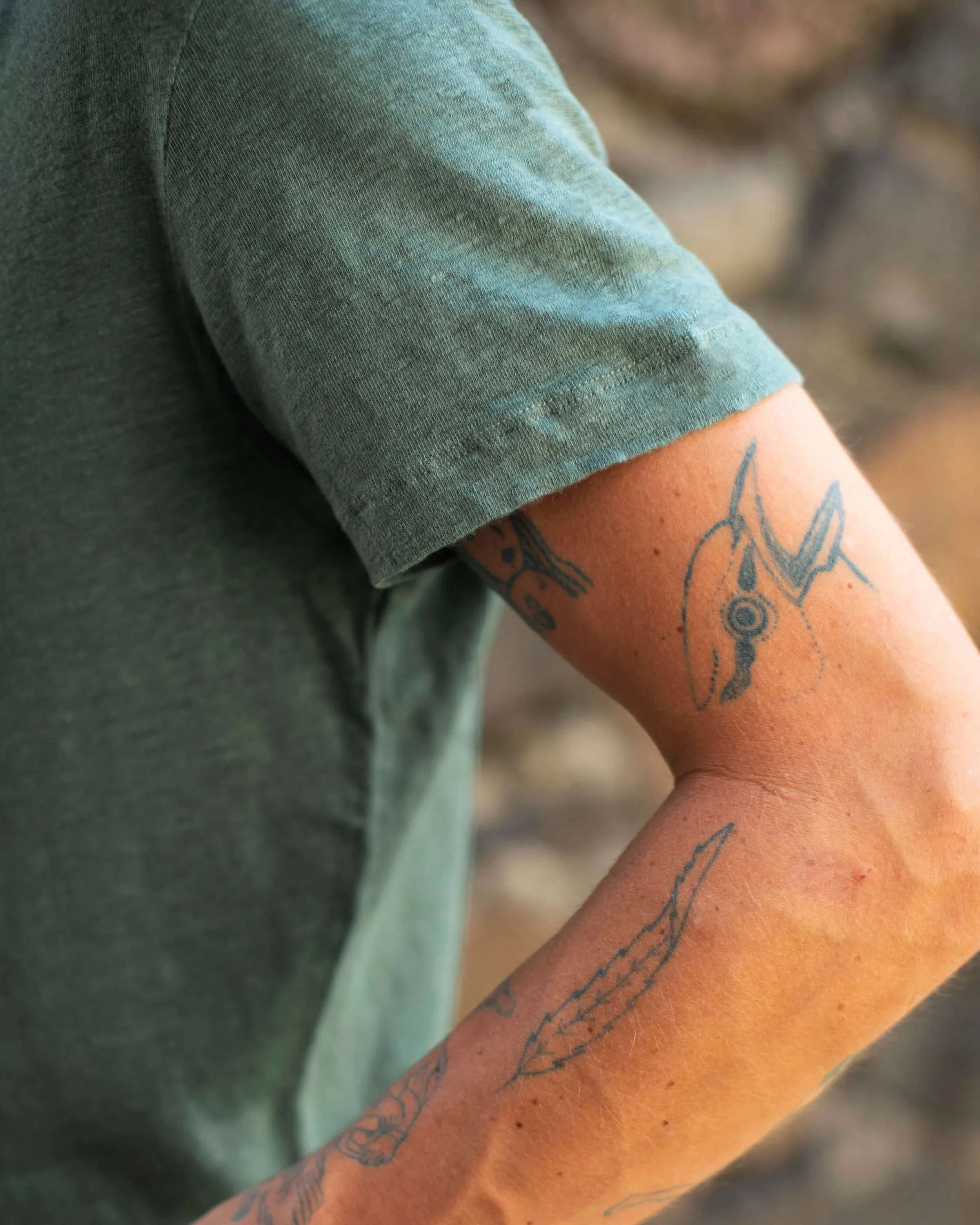 Sun Tee / Pine sold by Alex Crane product image thumbnail 3