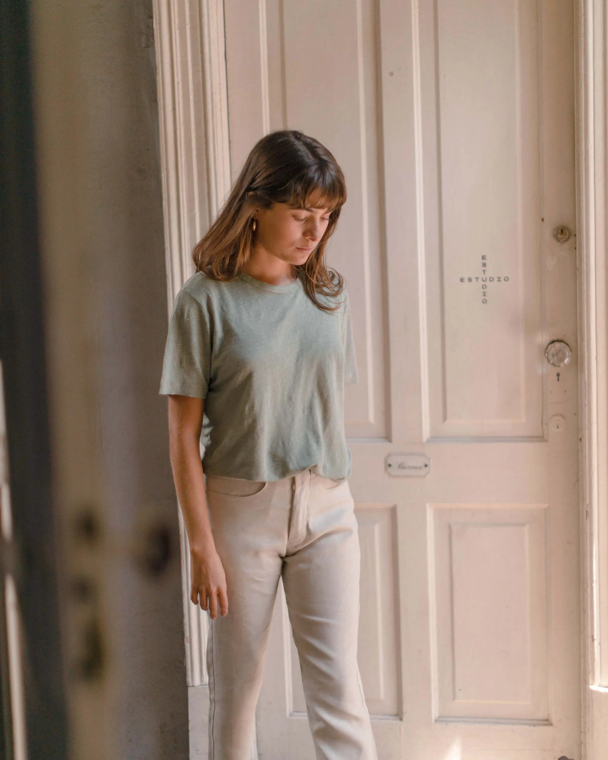 Sun Tee | Moss sold by Alex Crane product image thumbnail 3