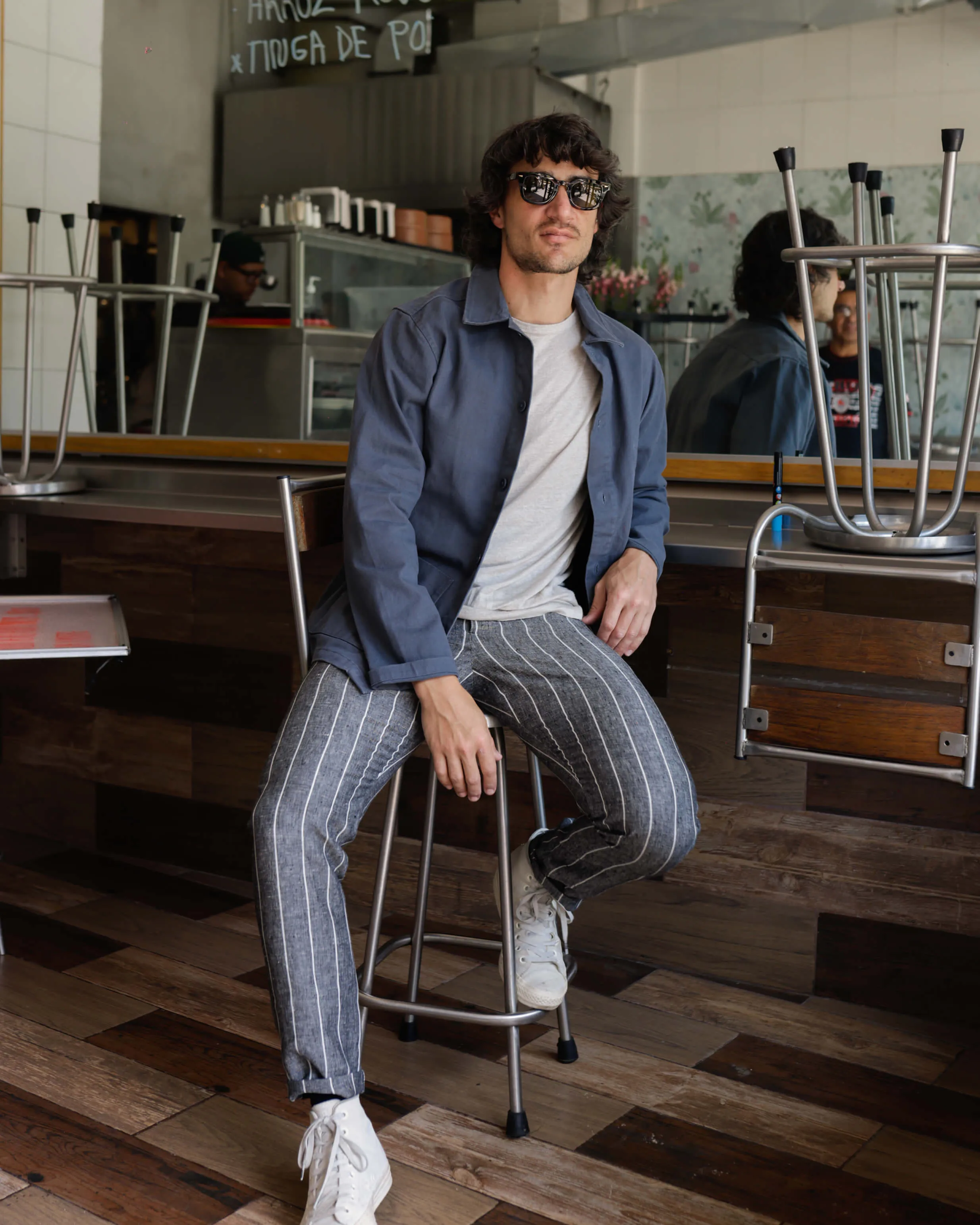 Cham Pants / Chalk sold by Alex Crane product image thumbnail 4