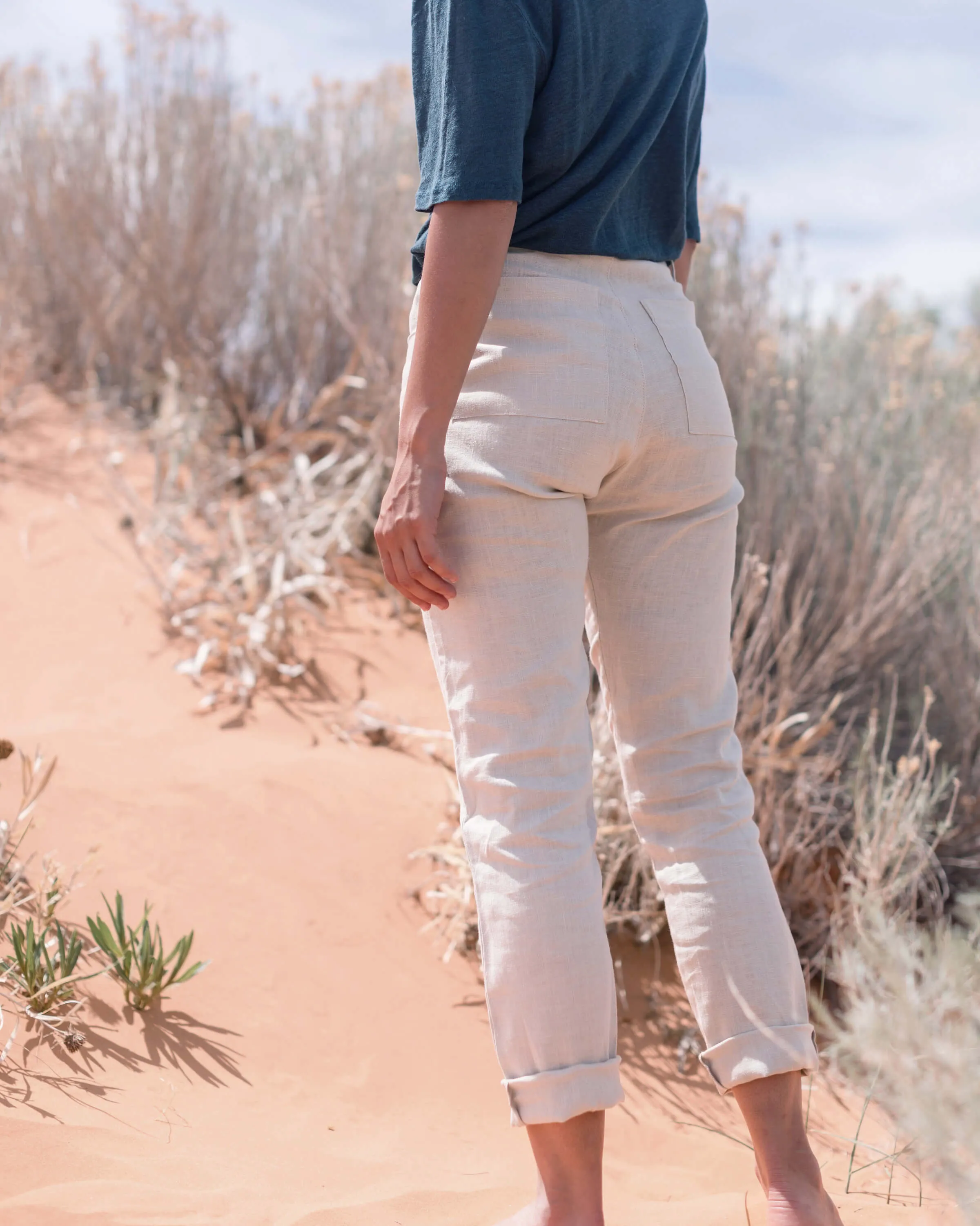 Cham Pants | Bone sold by Alex Crane product image thumbnail 3