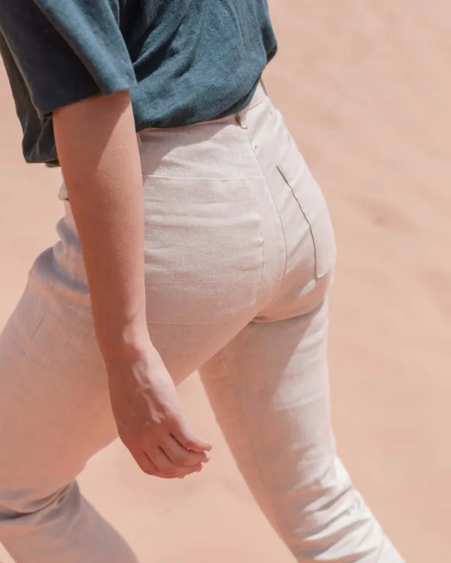 Cham Pants | Bone sold by Alex Crane