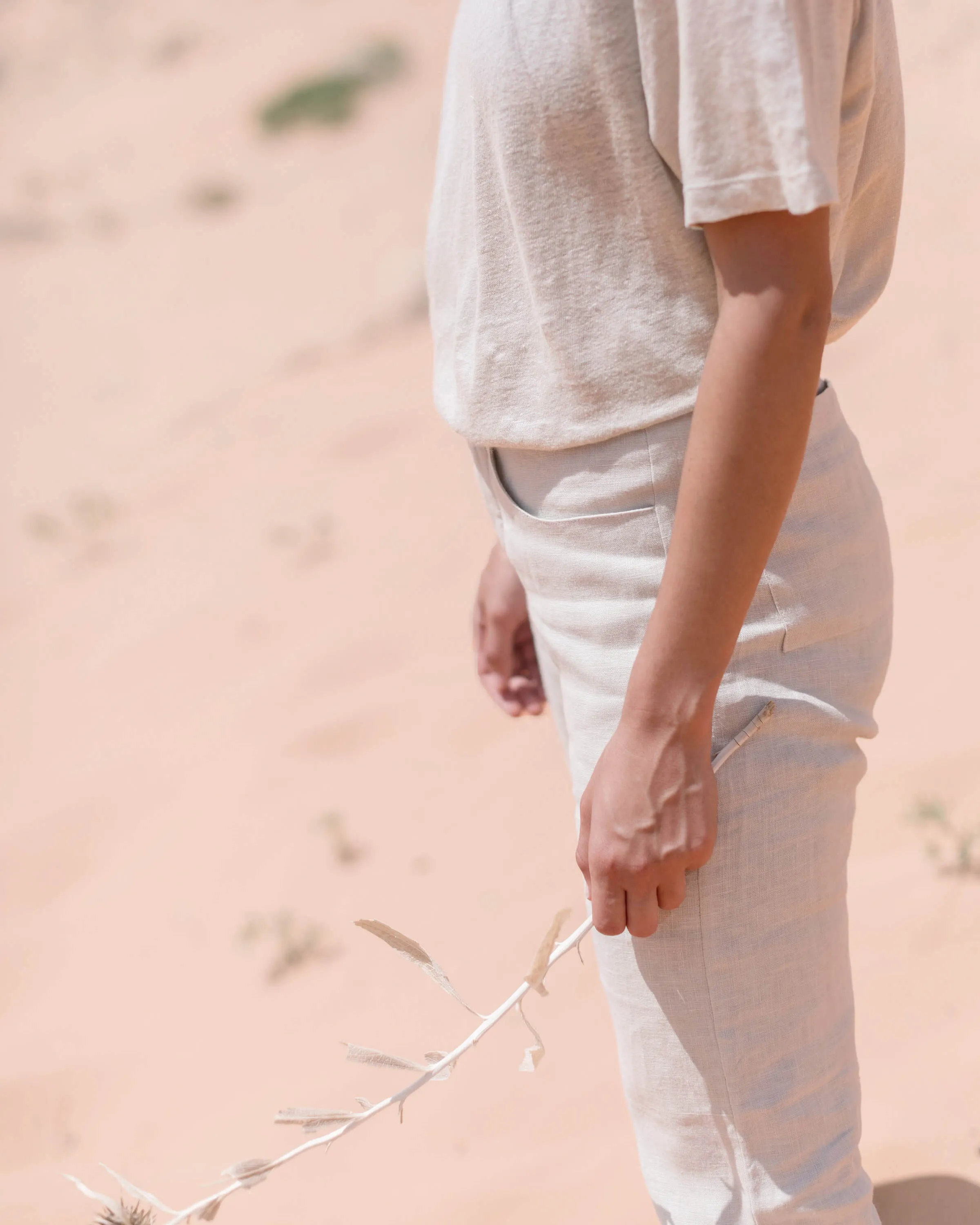 Cham Pants | Bone sold by Alex Crane product image thumbnail 5