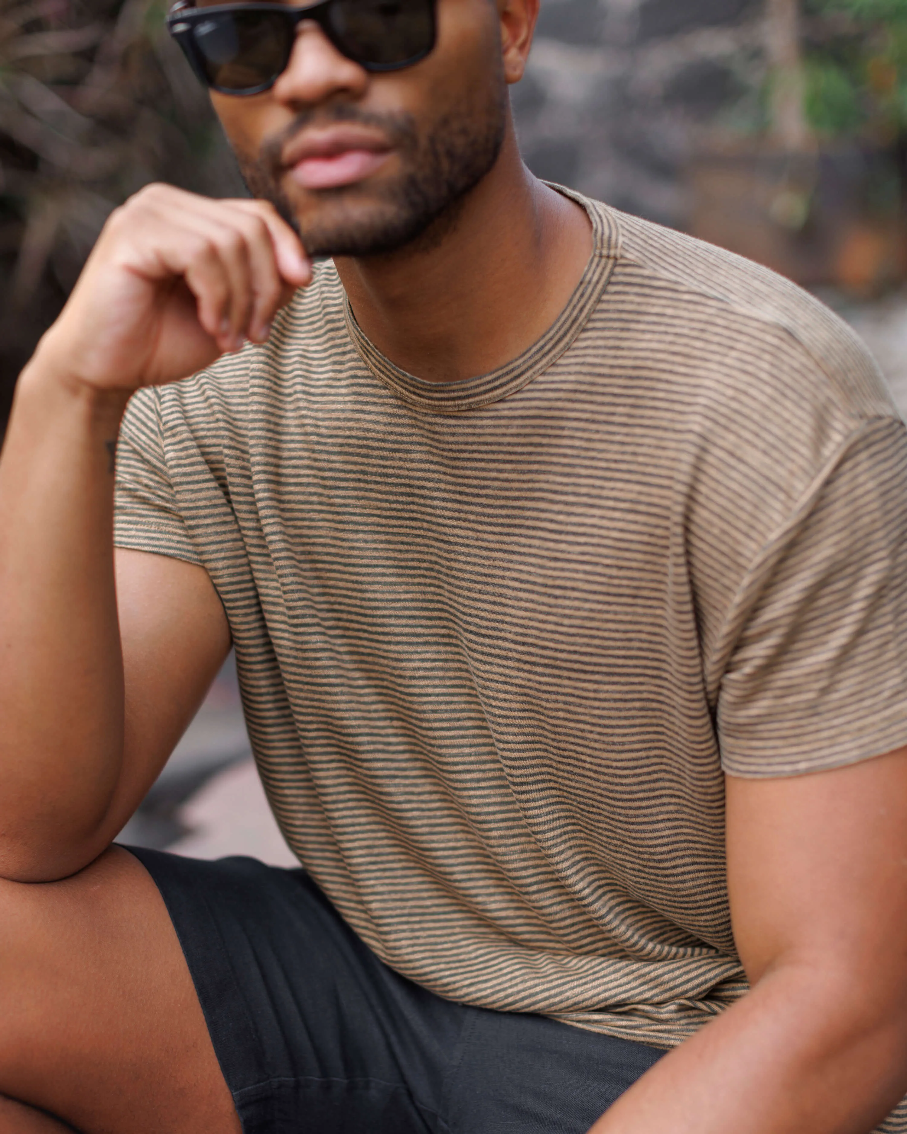 Sun Tee / Overdye Chai sold by Alex Crane product image thumbnail 3