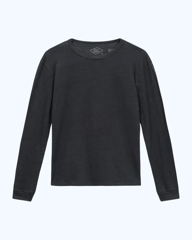 Long Sleeve Sun Tee / Night sold by Alex Crane