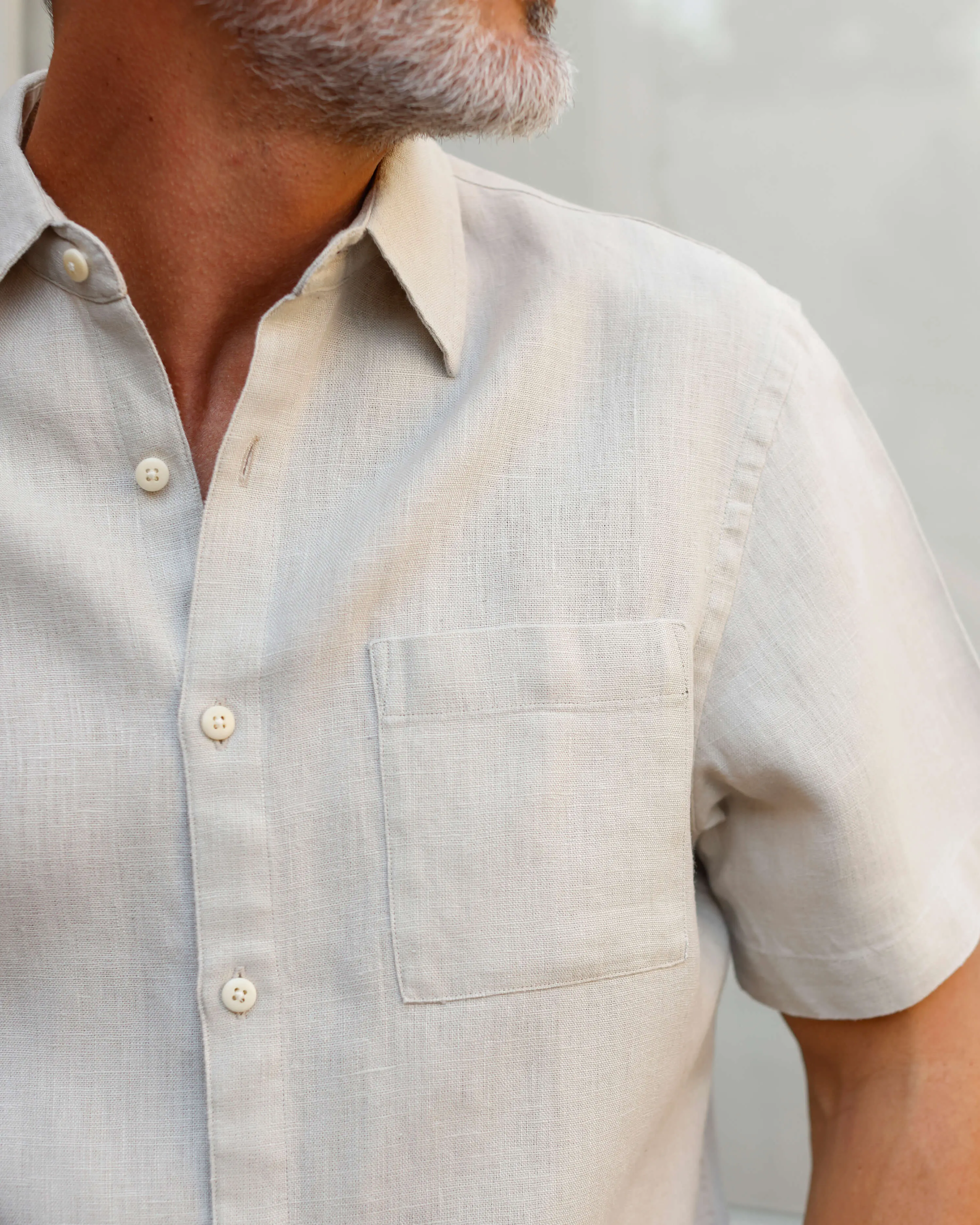 Ola Shirt / Bone sold by Alex Crane product image thumbnail 5