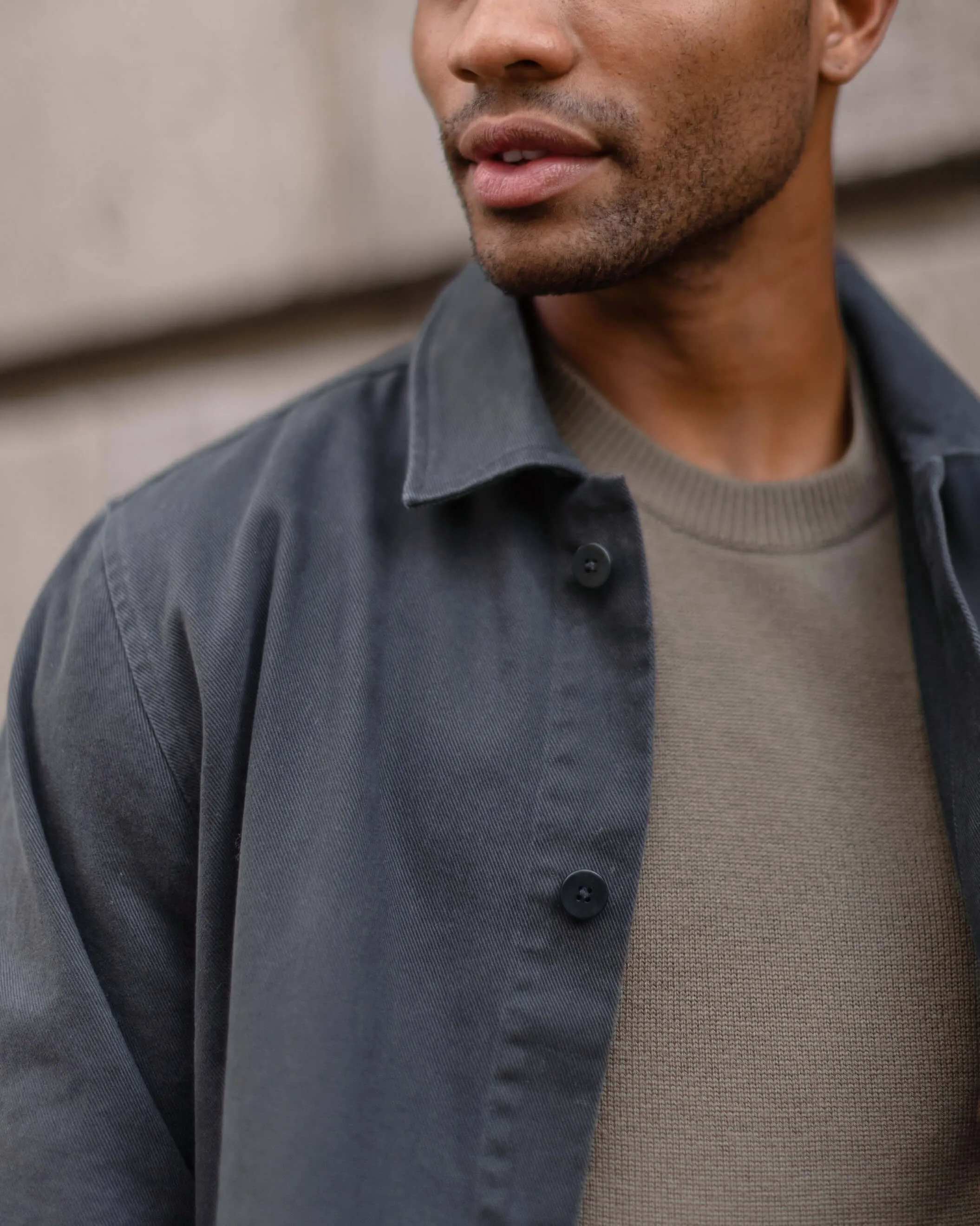 Canvas Kite Jacket / Ink sold by Alex Crane product image thumbnail 2