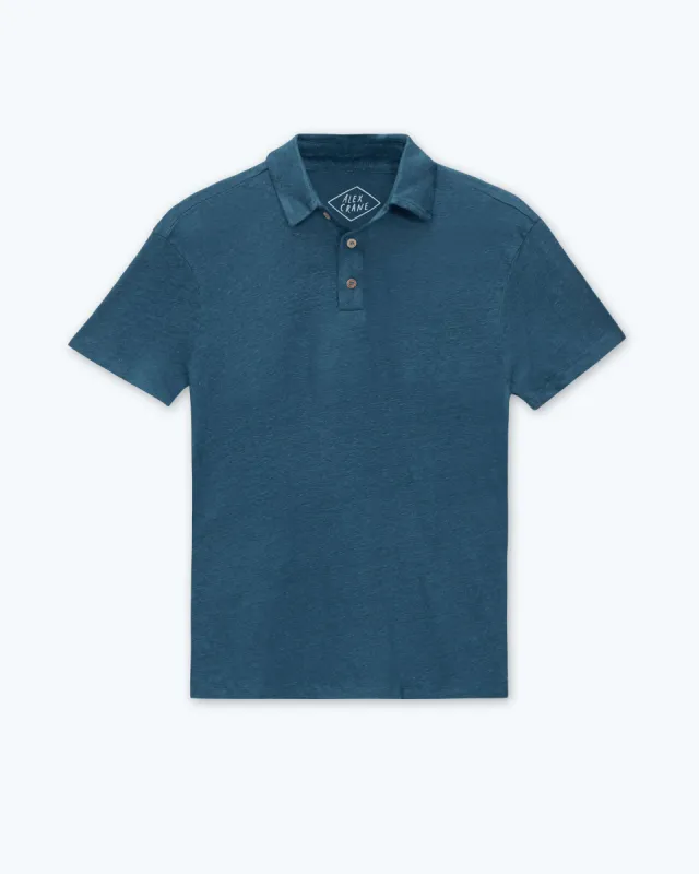 Knit Polo / Dusk sold by Alex Crane