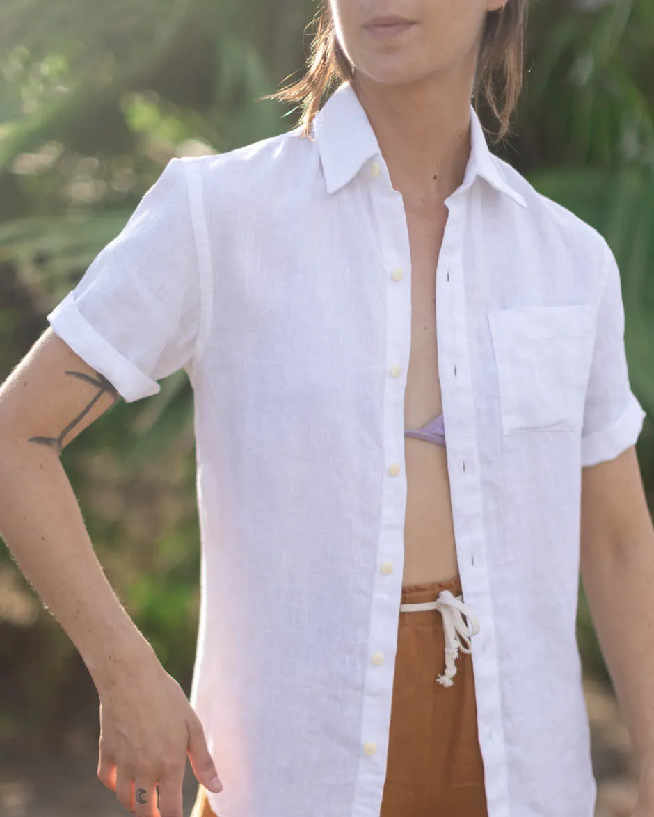 Ola Shirt | Snow sold by Alex Crane product image thumbnail 4