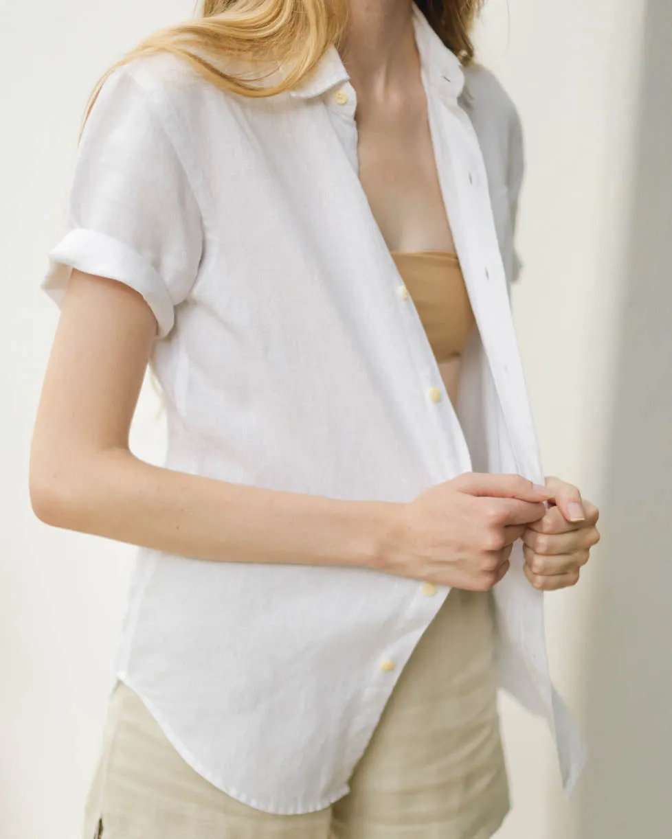 Ola Shirt | Snow sold by Alex Crane product image thumbnail 3