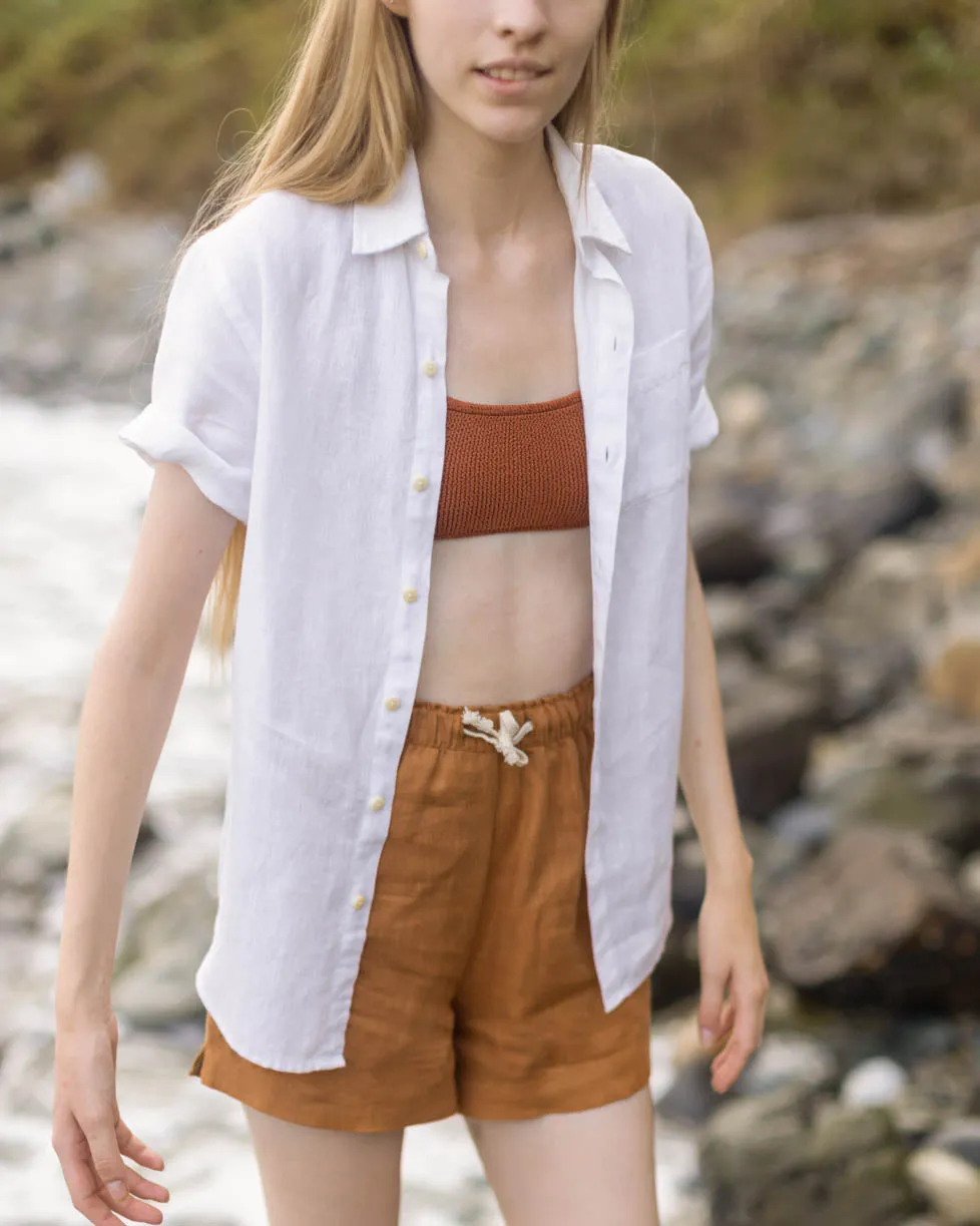 Ola Shirt | Snow sold by Alex Crane product image thumbnail 2