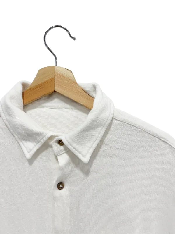 One Of One / Caza Knit Shirt Snow sold by Alex Crane