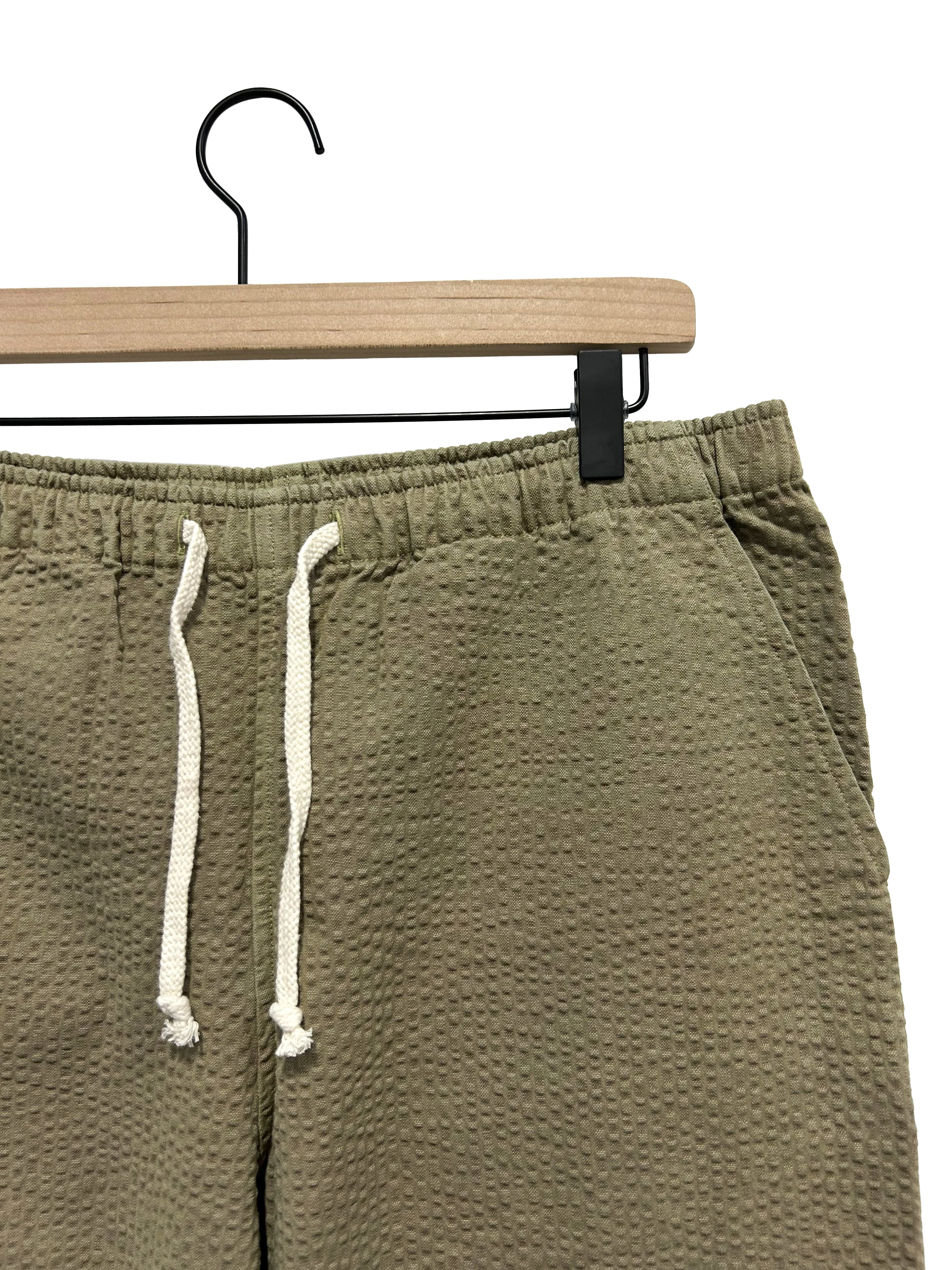 One Of One / Seersucker Bo Pants Clay sold by Alex Crane