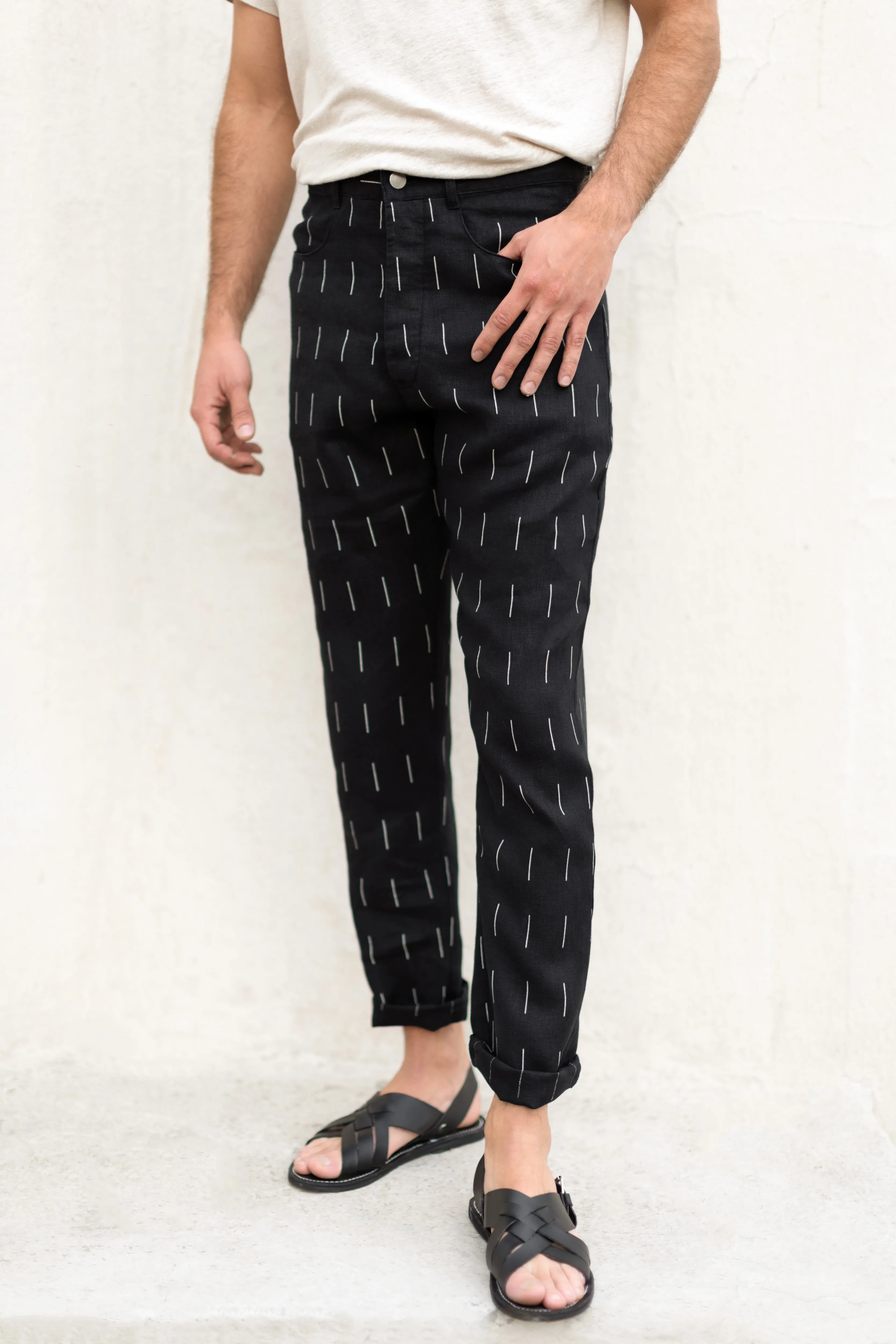 Sample Cham Pants / Night Rain sold by Alex Crane product image thumbnail 2