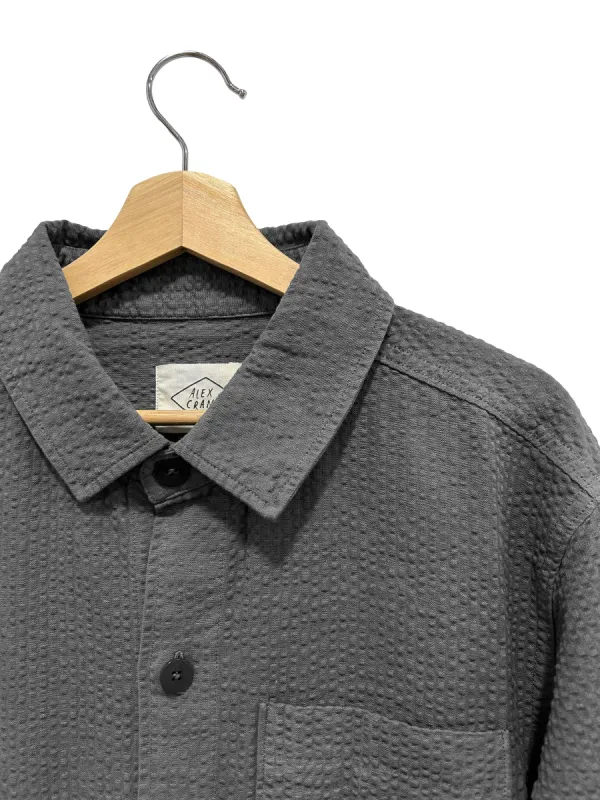One Of One / Seersucker Pac Jacket Grey sold by Alex Crane