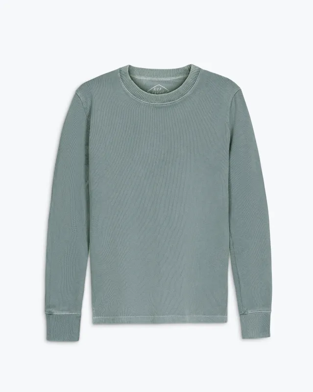 Caza Crewneck / Jade sold by Alex Crane