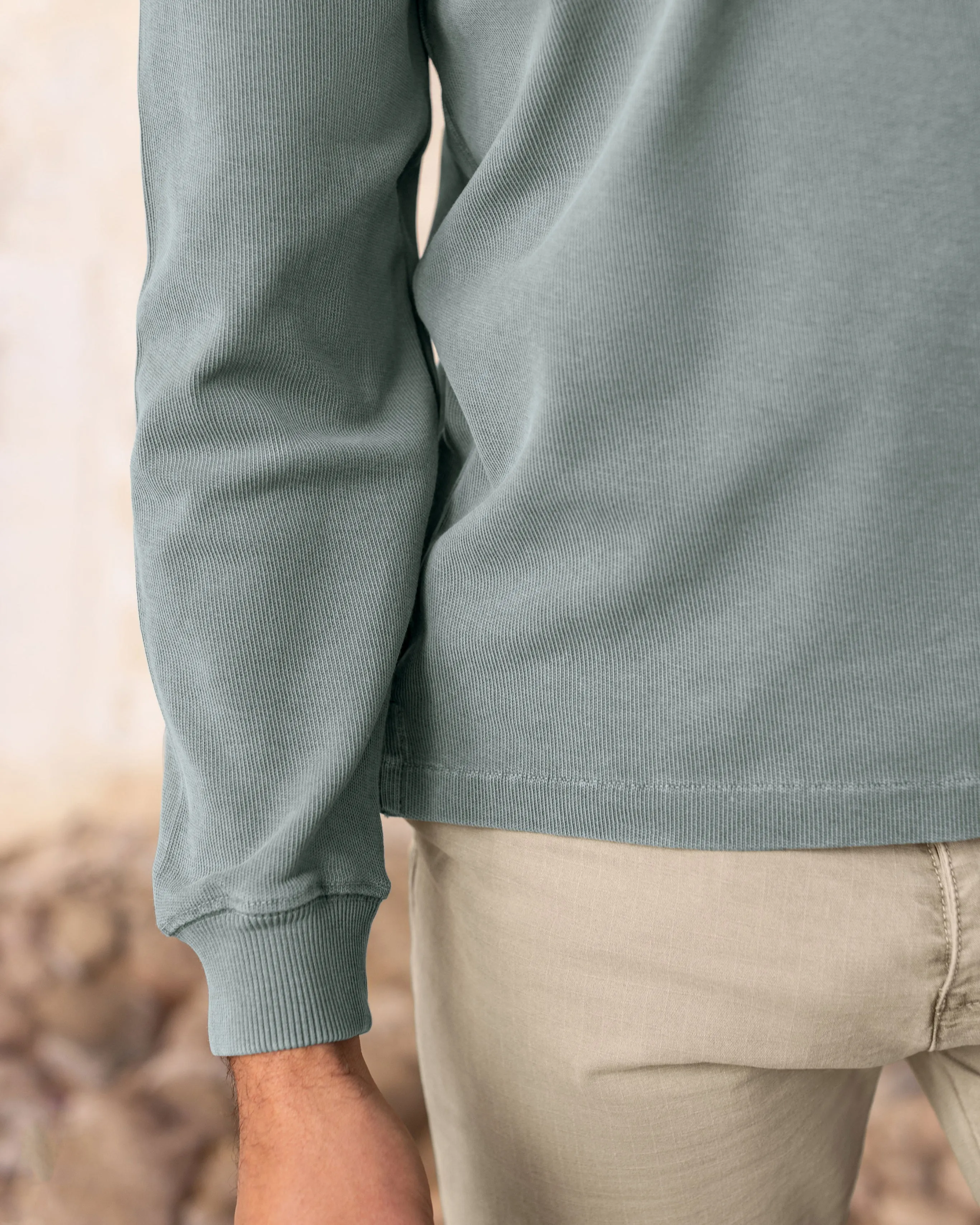 Caza Crewneck / Jade sold by Alex Crane product image thumbnail 5
