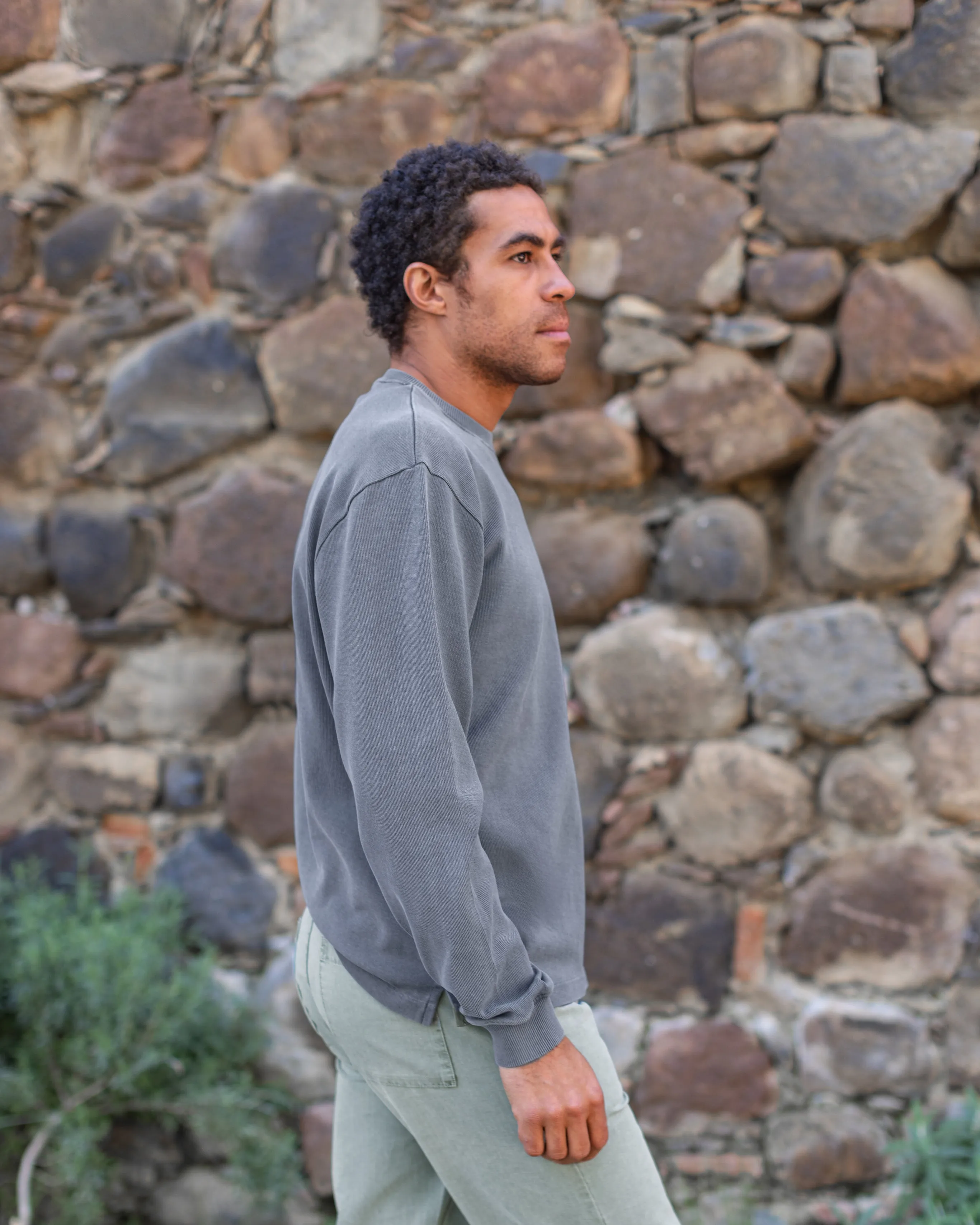 Caza Crewneck / Slate sold by Alex Crane product image thumbnail 5