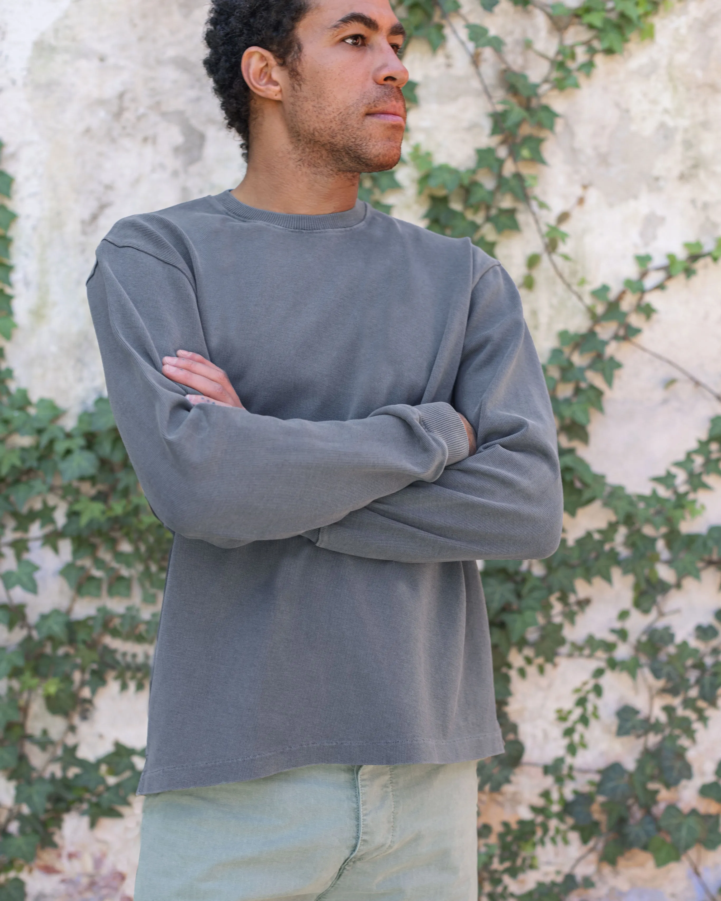 Caza Crewneck / Slate sold by Alex Crane product image thumbnail 2