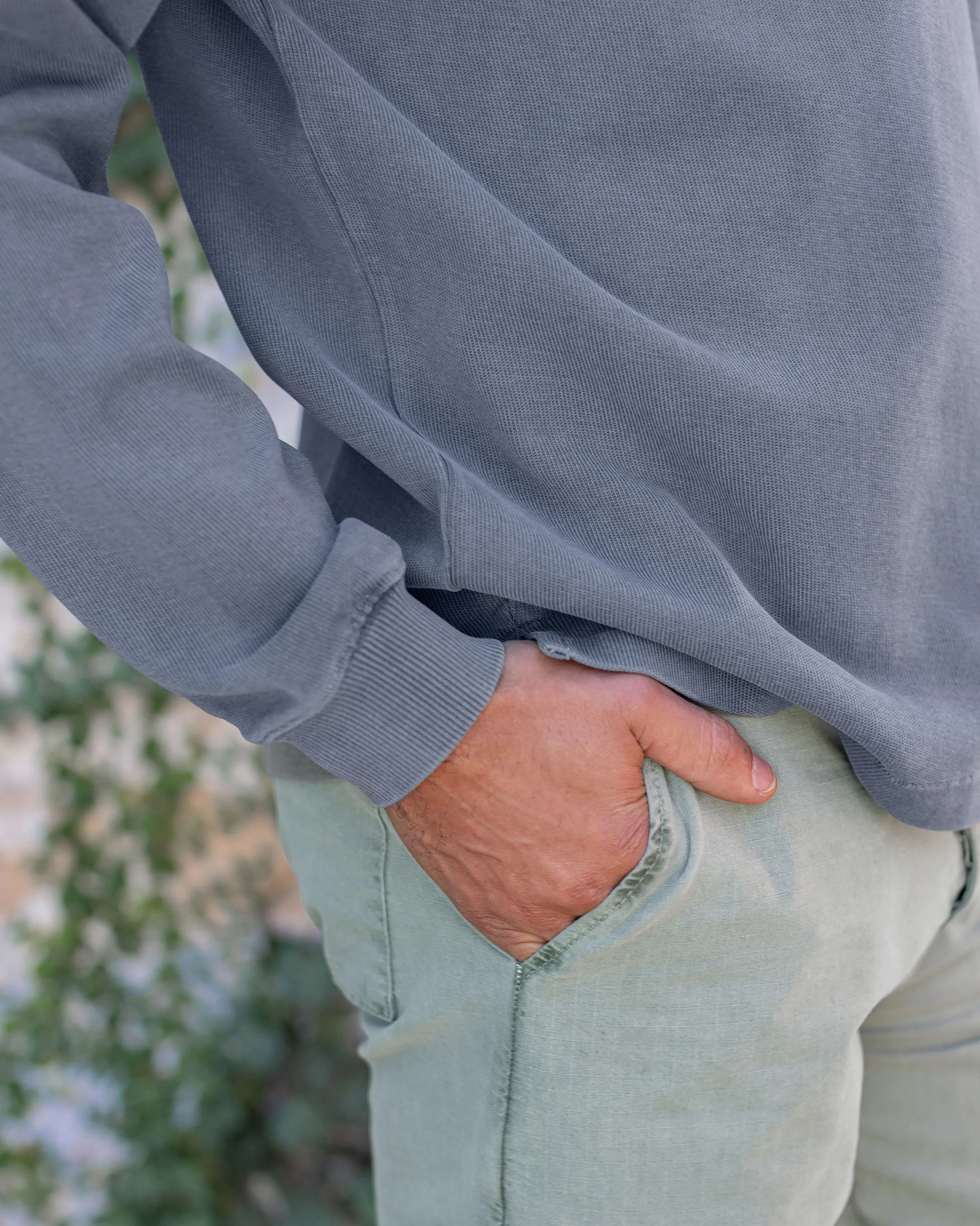 Caza Crewneck / Slate sold by Alex Crane product image thumbnail 4