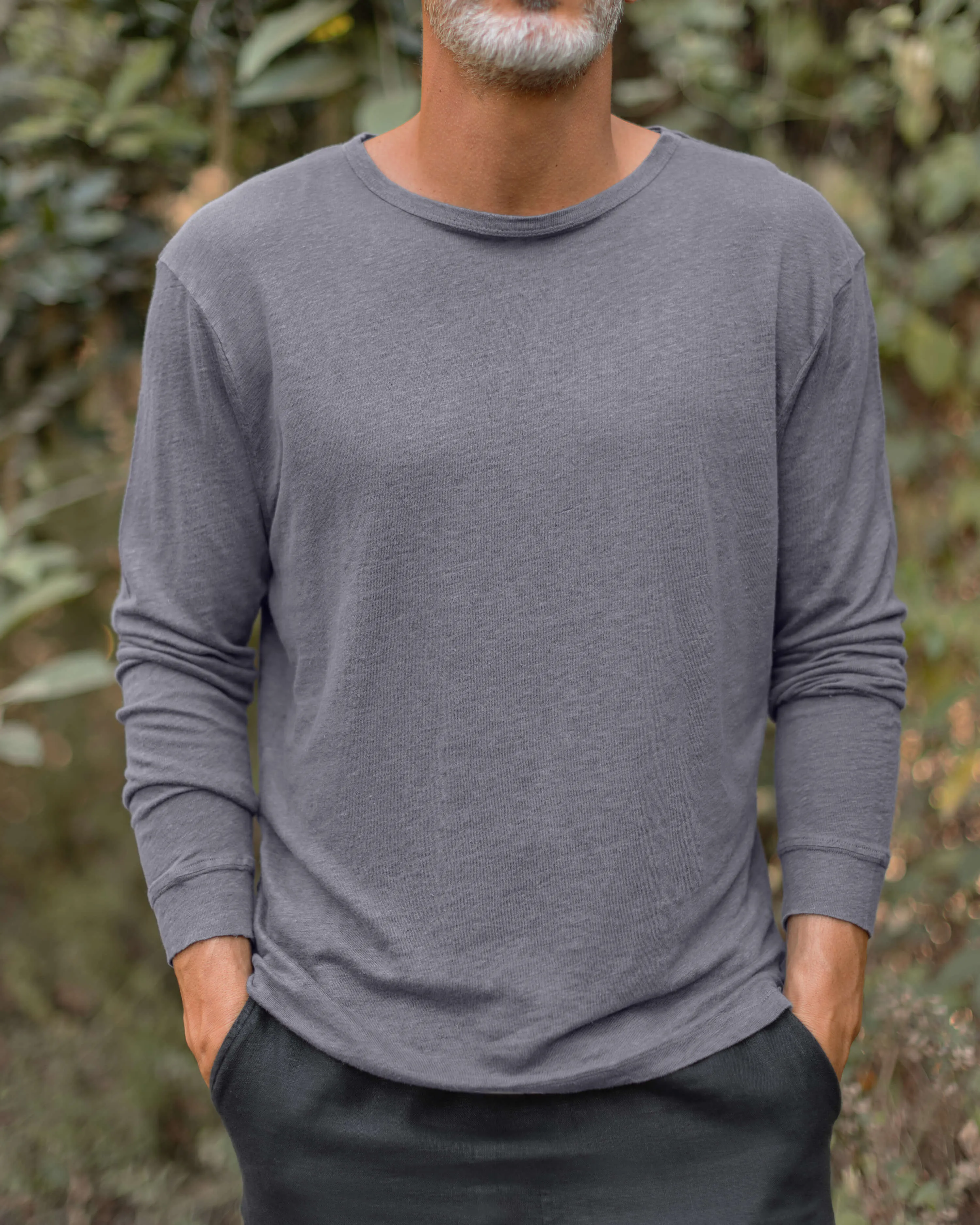Long Sleeve Sun Tee / Slate sold by Alex Crane product image thumbnail 5