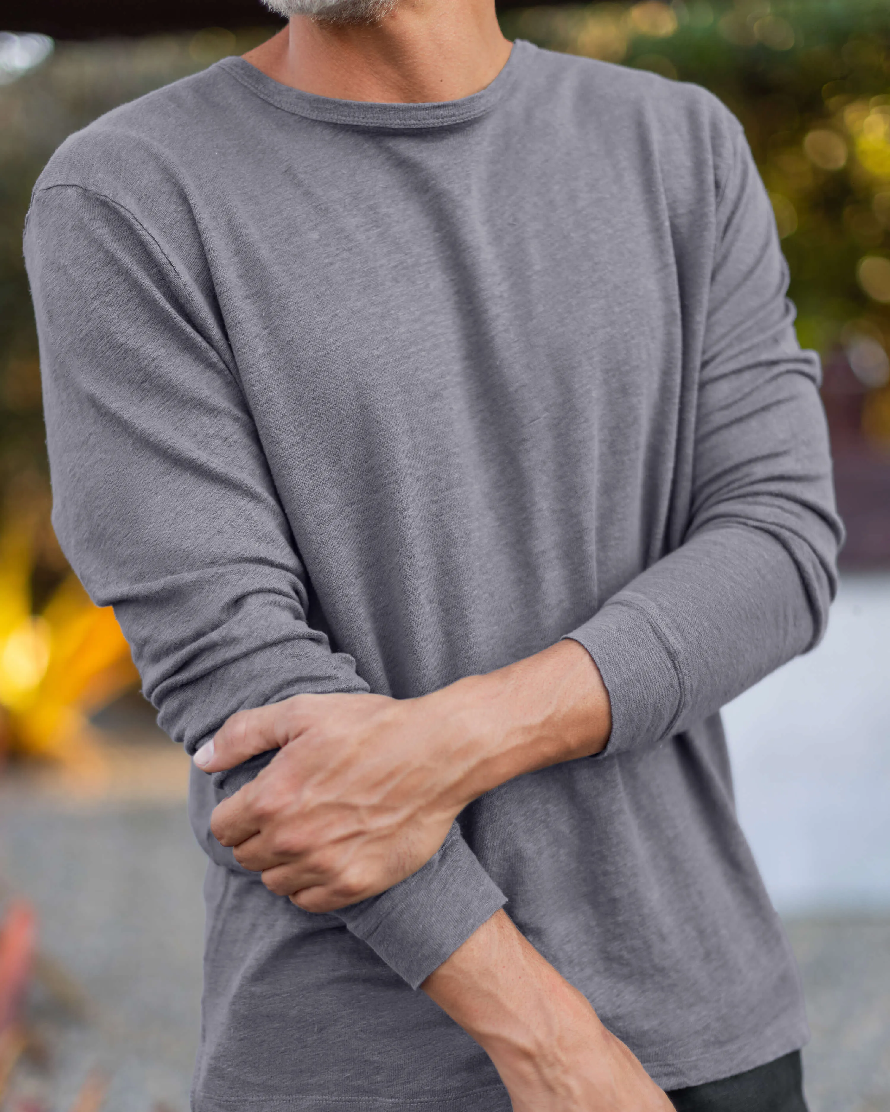 Long Sleeve Sun Tee / Slate sold by Alex Crane product image thumbnail 2