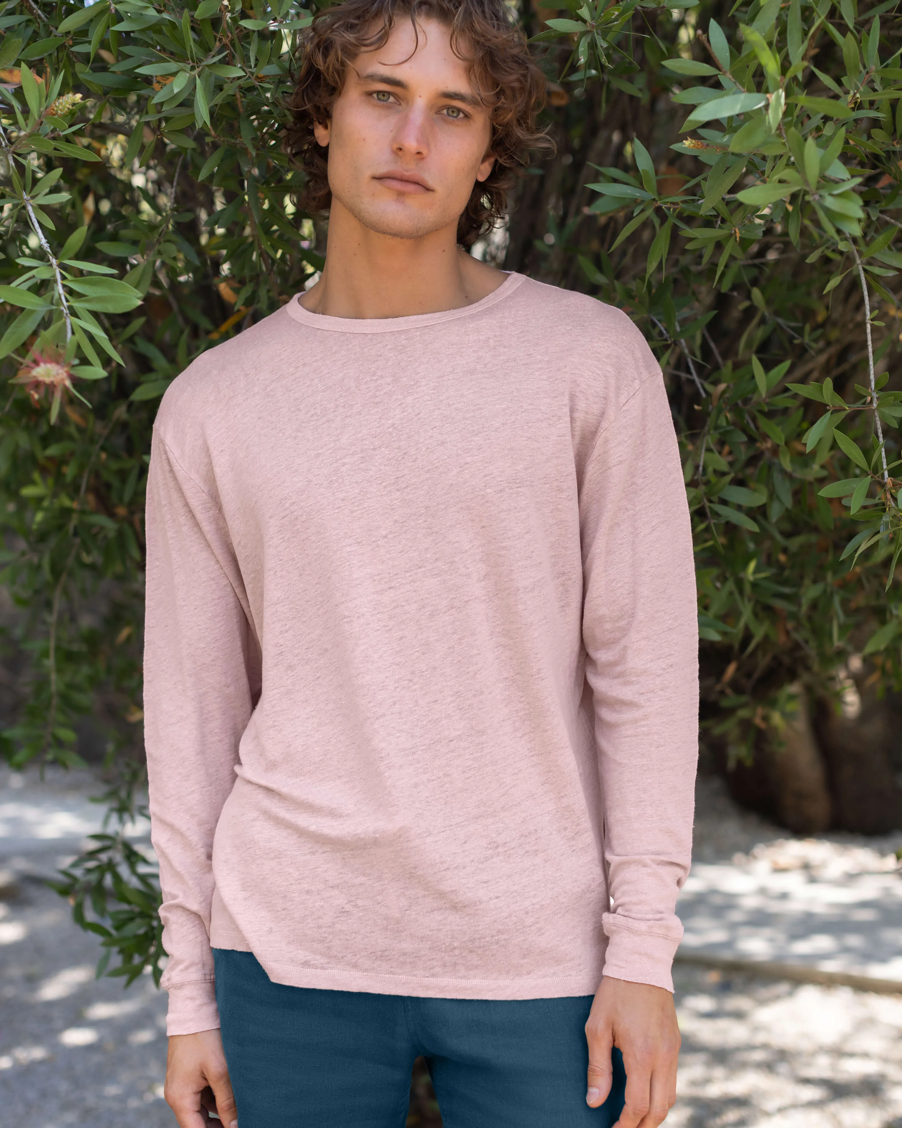 Long Sleeve Sun Tee / Rose sold by Alex Crane product image thumbnail 2