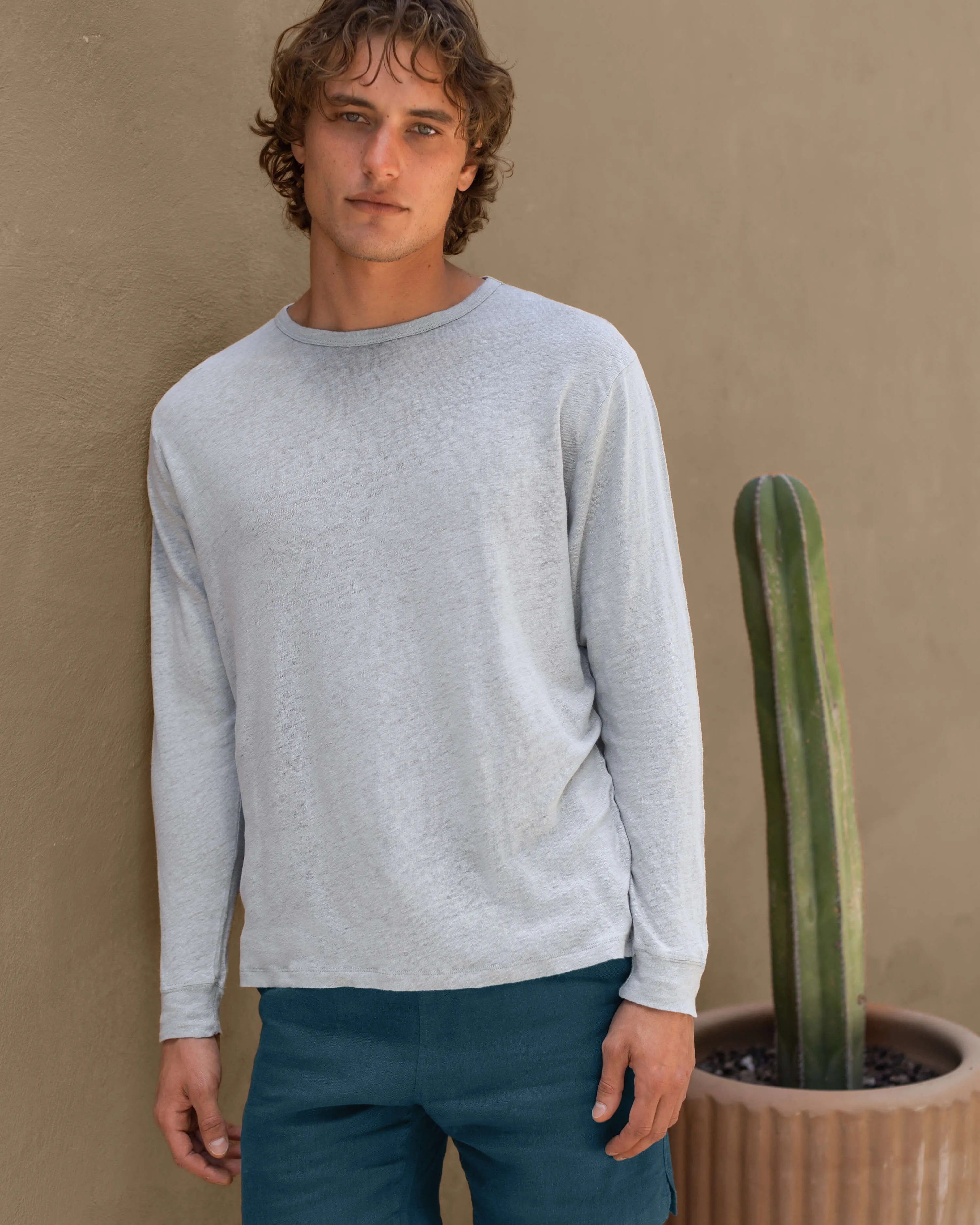 Long Sleeve Sun Tee / Steel sold by Alex Crane product image thumbnail 4