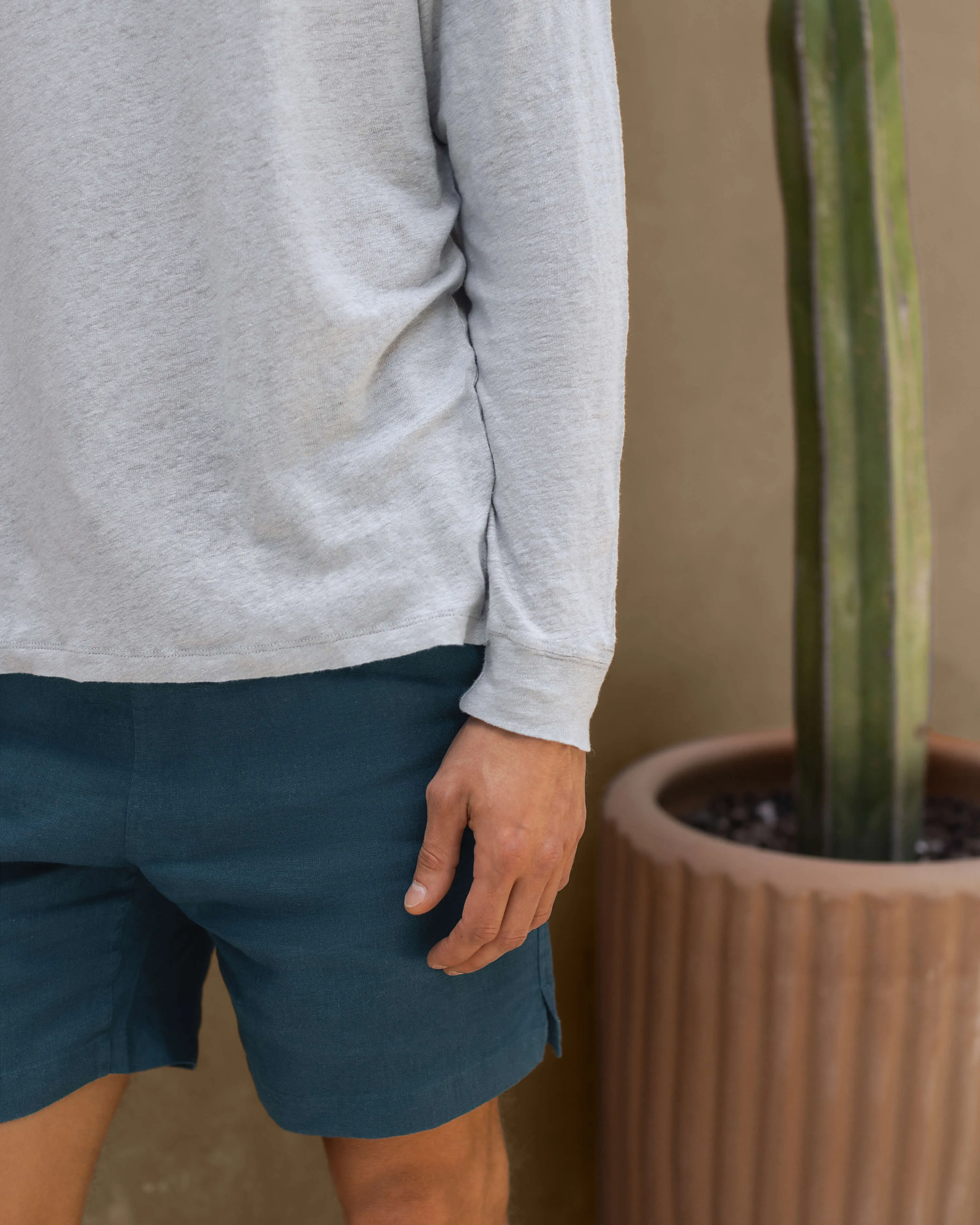 Long Sleeve Sun Tee / Steel sold by Alex Crane product image thumbnail 5