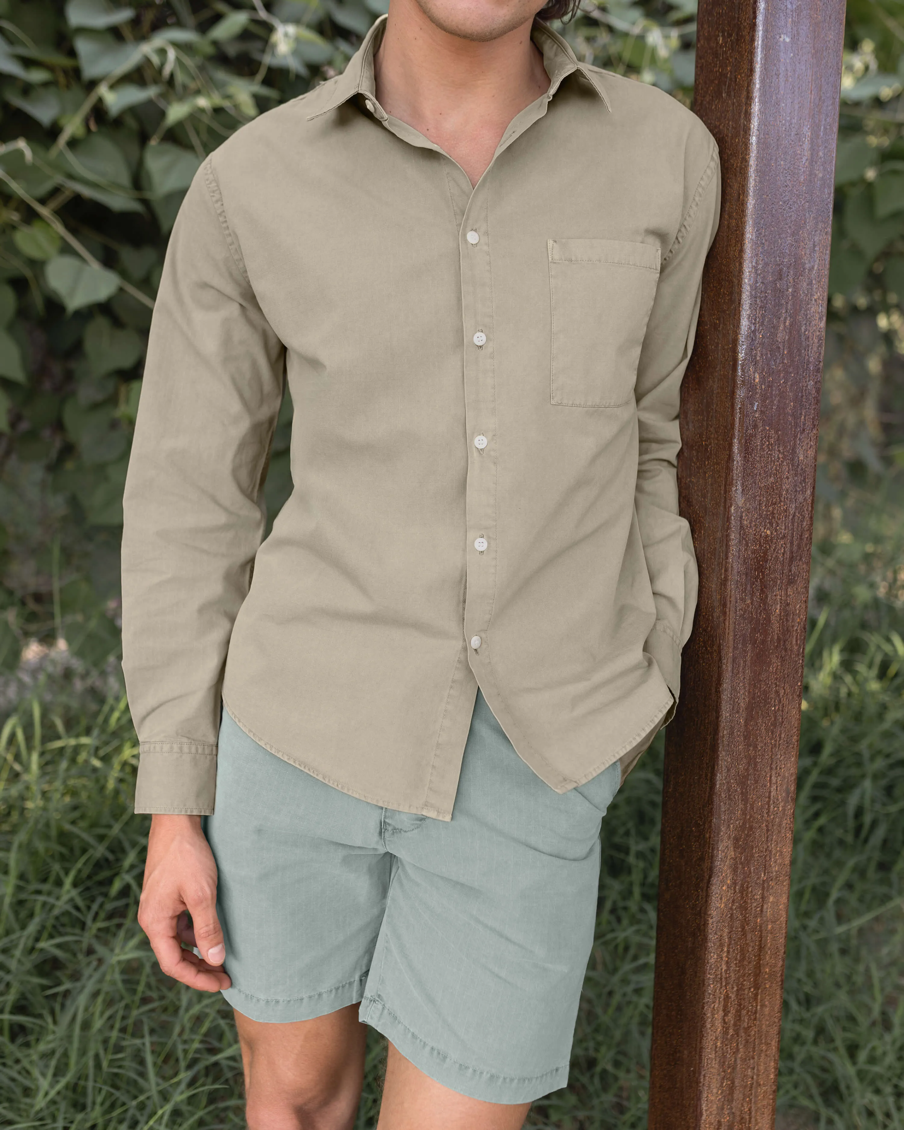 Pac Shirt / Clay sold by Alex Crane product image thumbnail 2