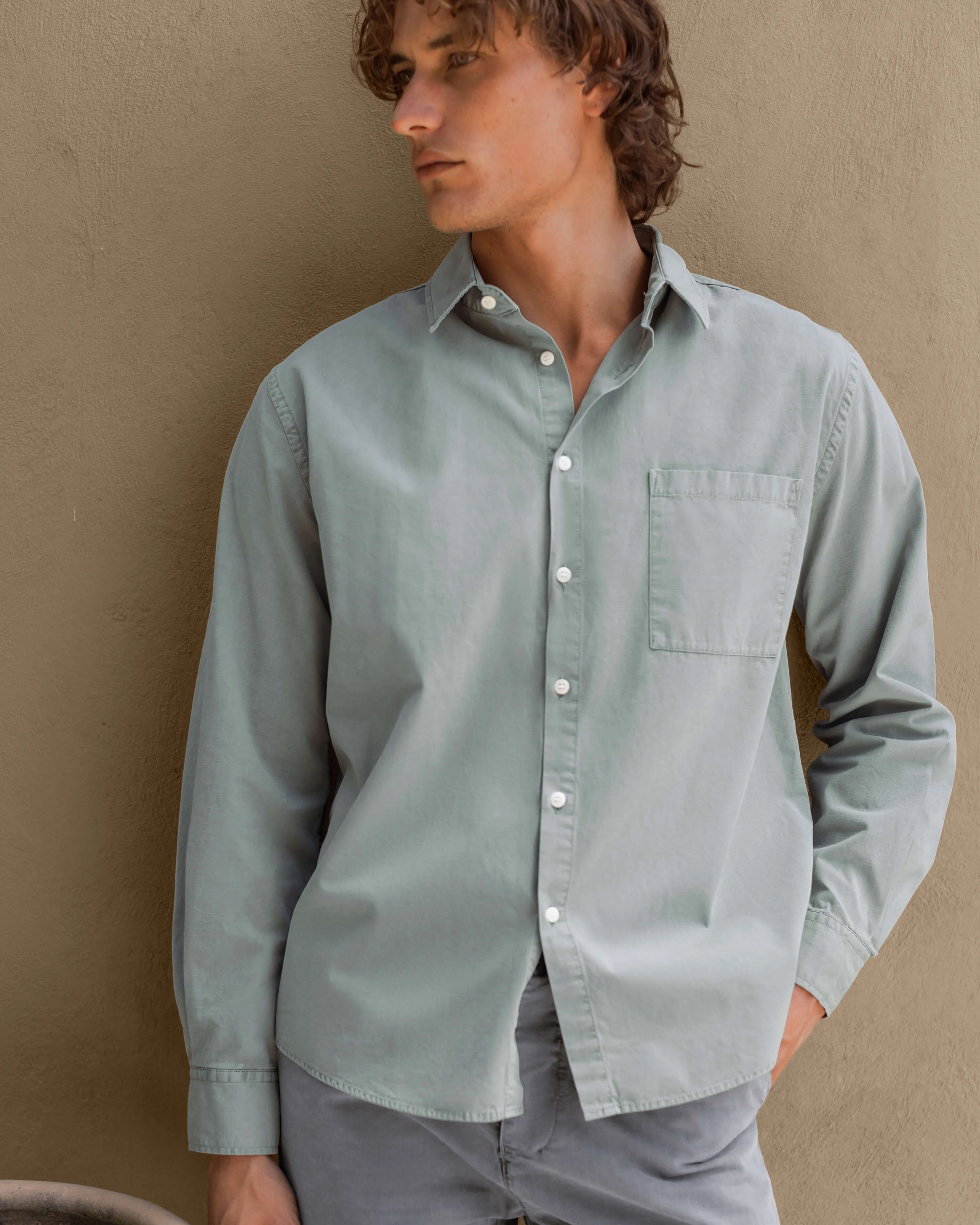 Pac Shirt / Jade sold by Alex Crane product image thumbnail 3