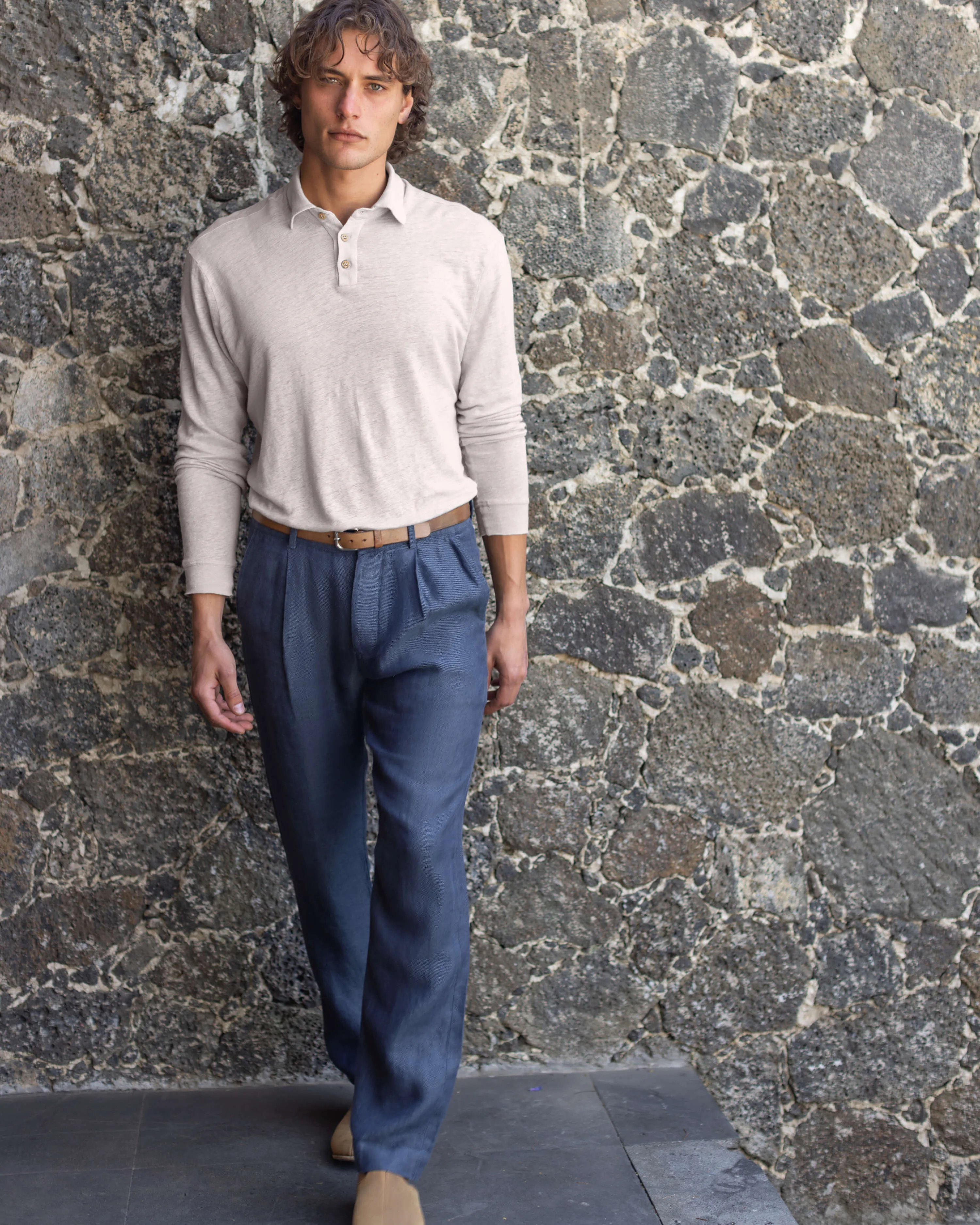 Alta Trousers / Indigo Twill sold by Alex Crane product image thumbnail 3