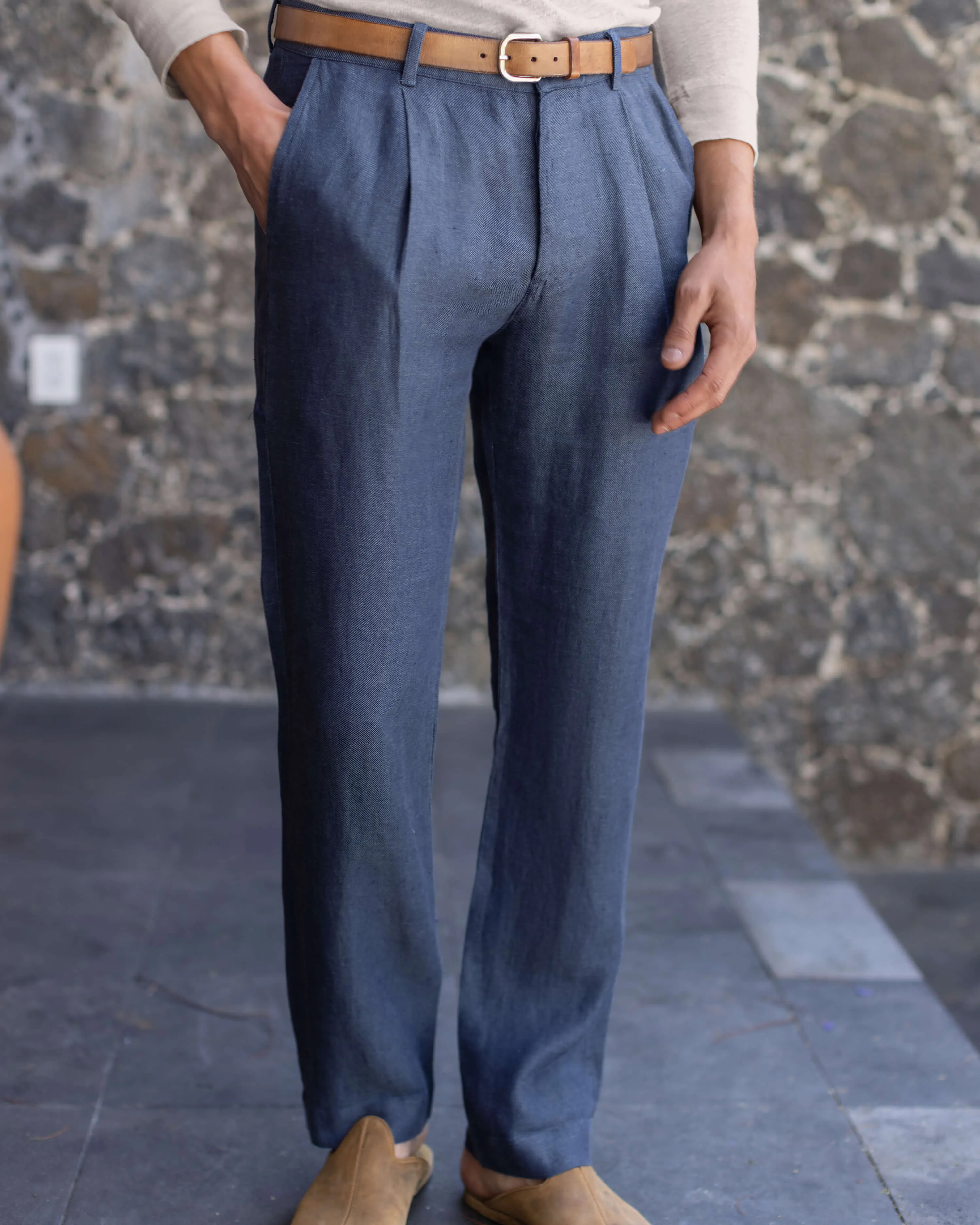 Alta Trousers / Indigo Twill sold by Alex Crane product image thumbnail 5