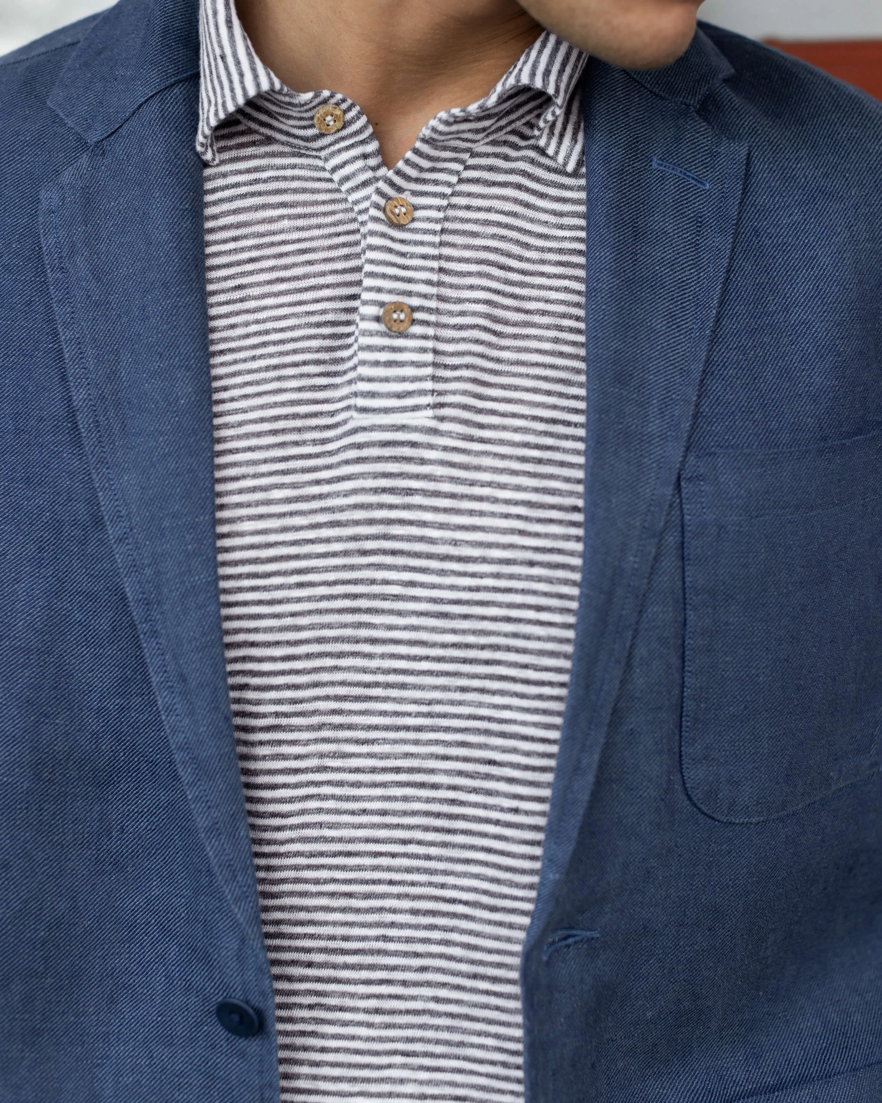 Alta Blazer / Indigo Twill sold by Alex Crane product image thumbnail 3