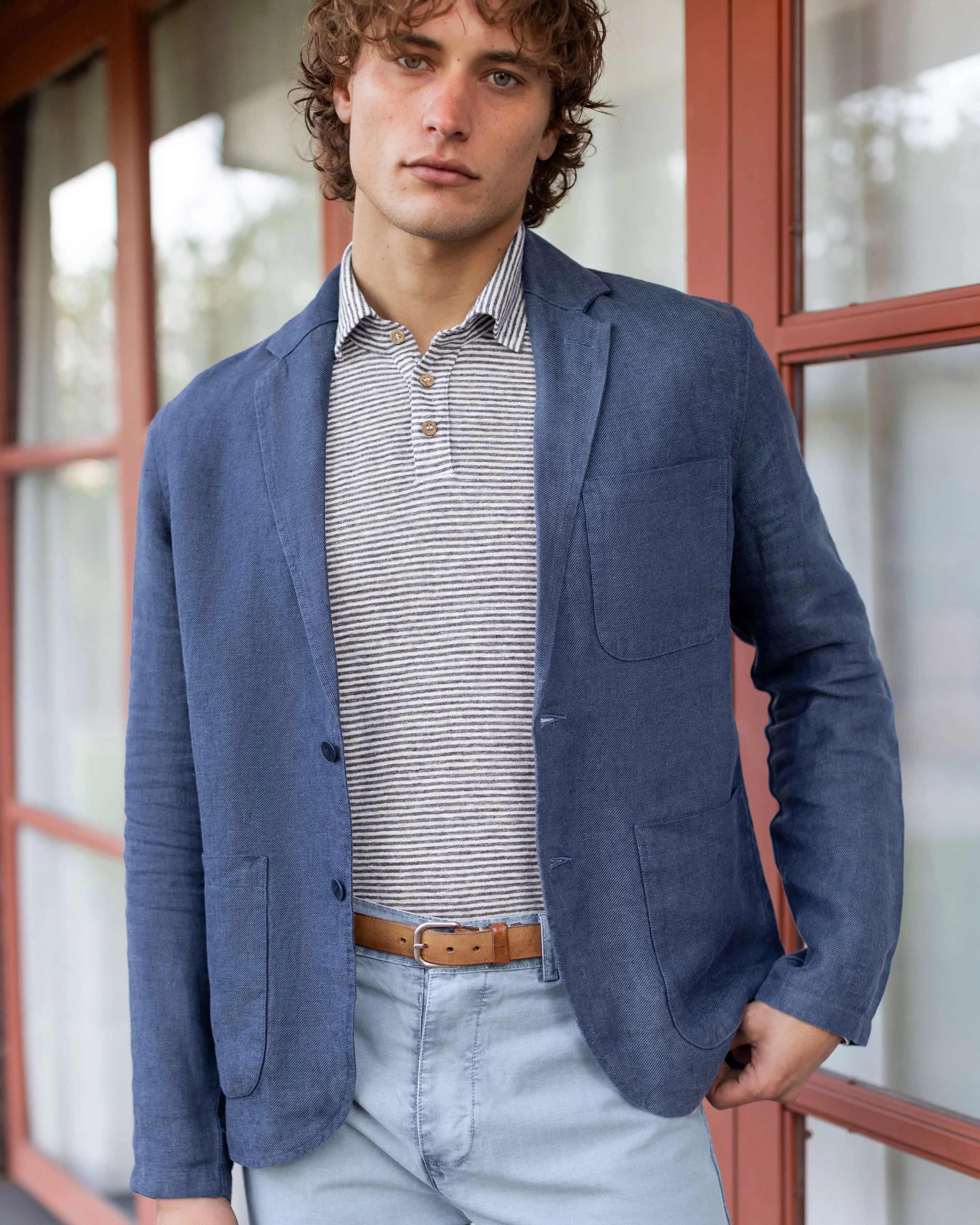 Alta Blazer / Indigo Twill sold by Alex Crane product image thumbnail 2