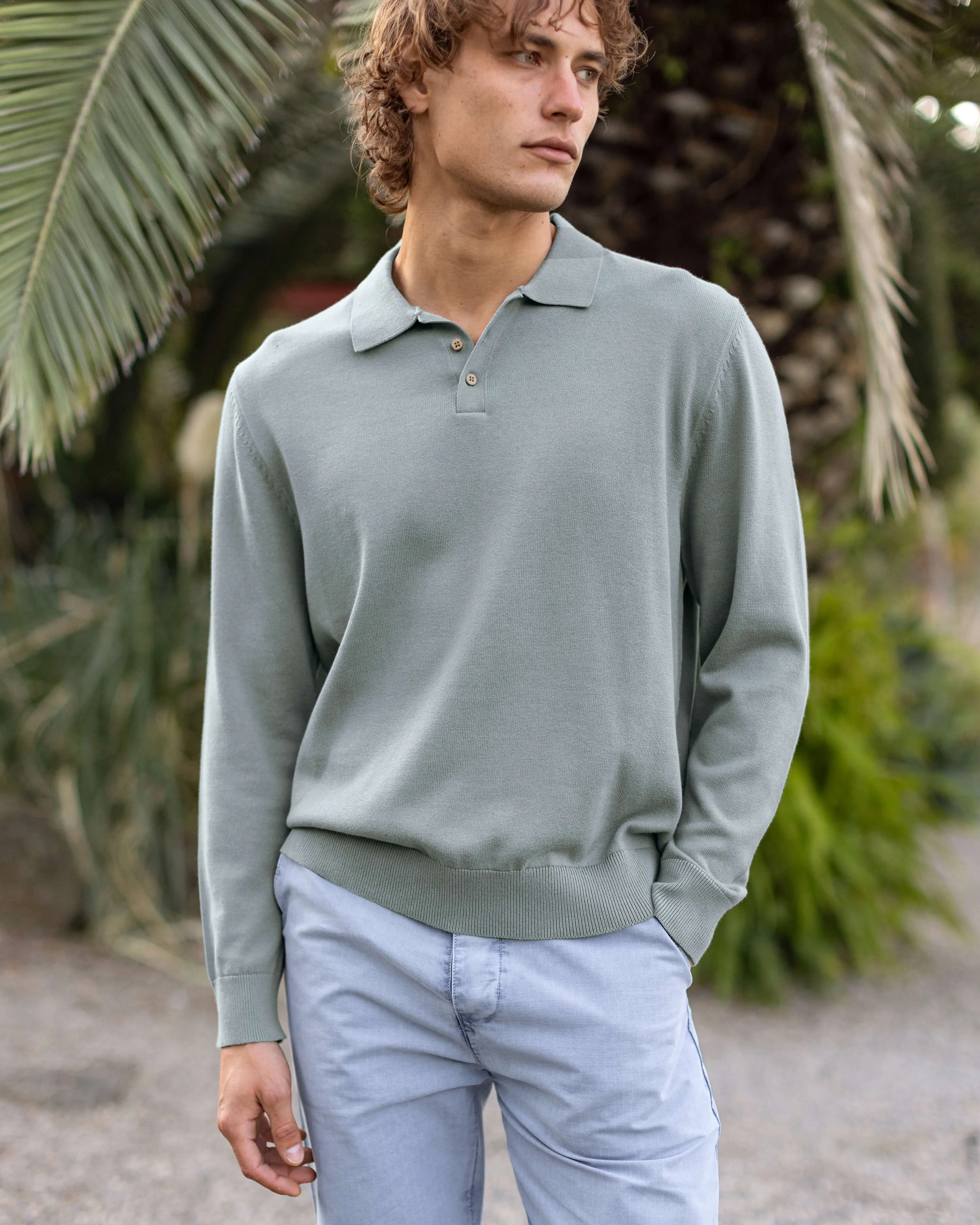 Feather Polo / Jade sold by Alex Crane product image thumbnail 3