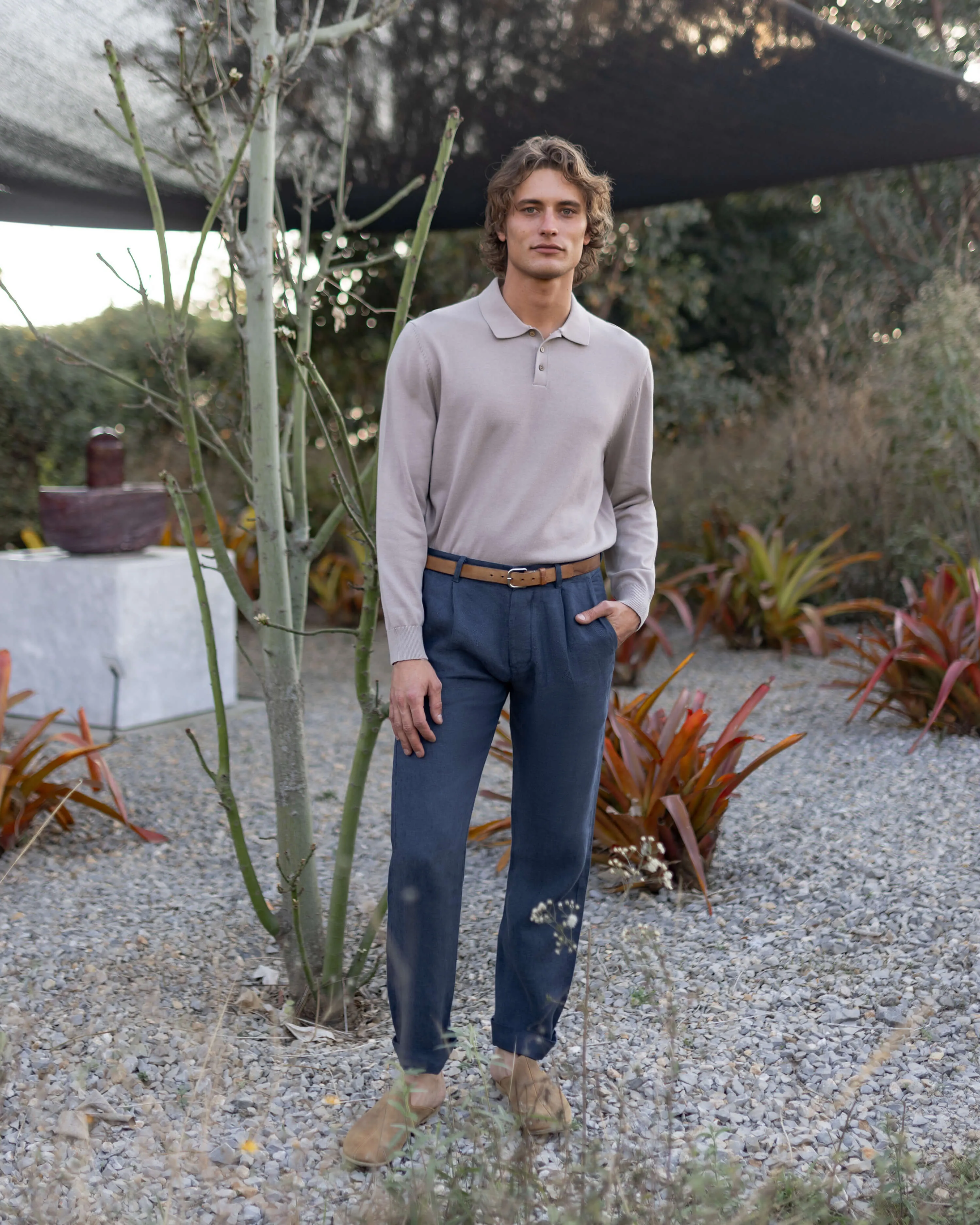 Feather Polo / Rose sold by Alex Crane product image thumbnail 5