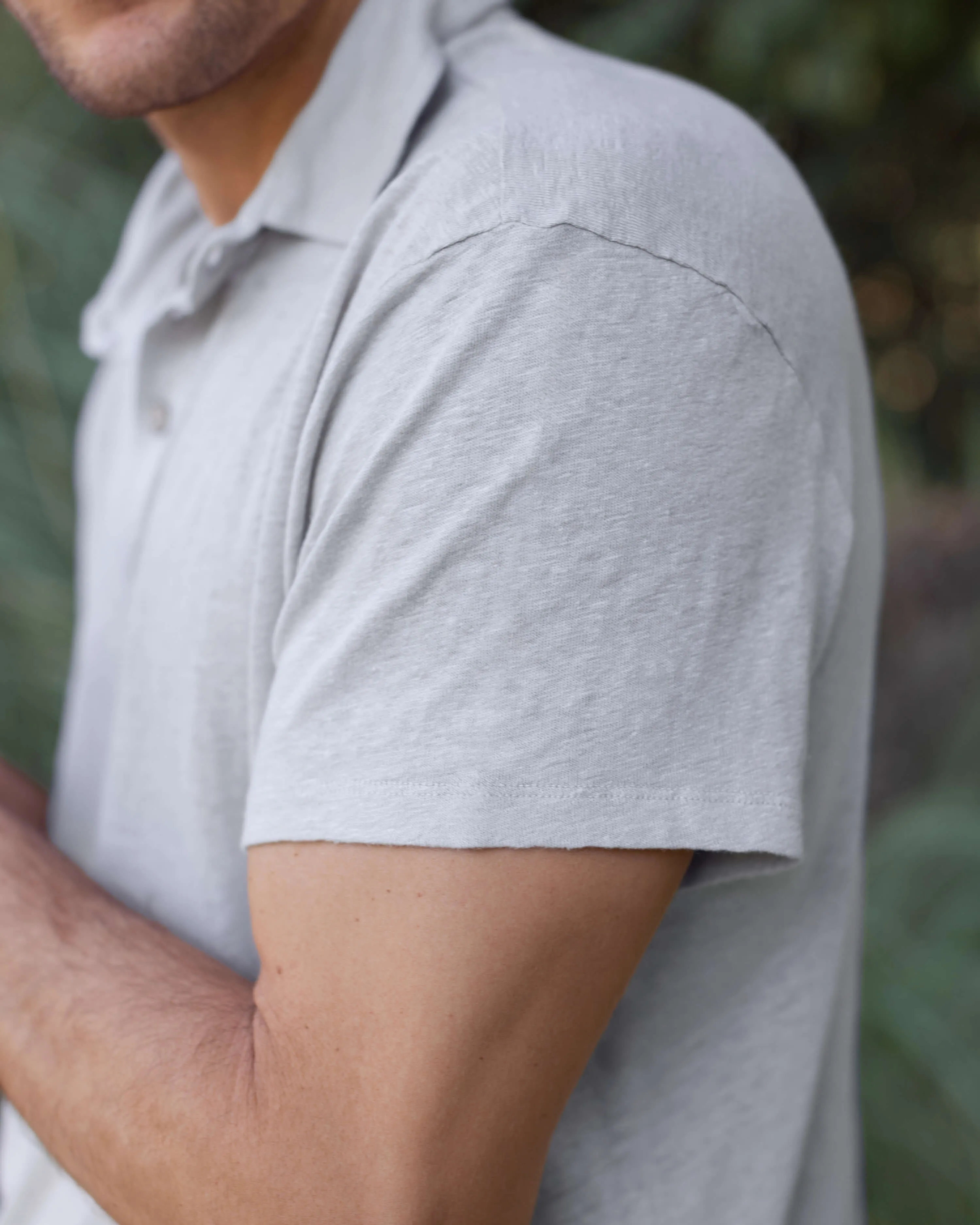 Knit Polo / Steel sold by Alex Crane product image thumbnail 5