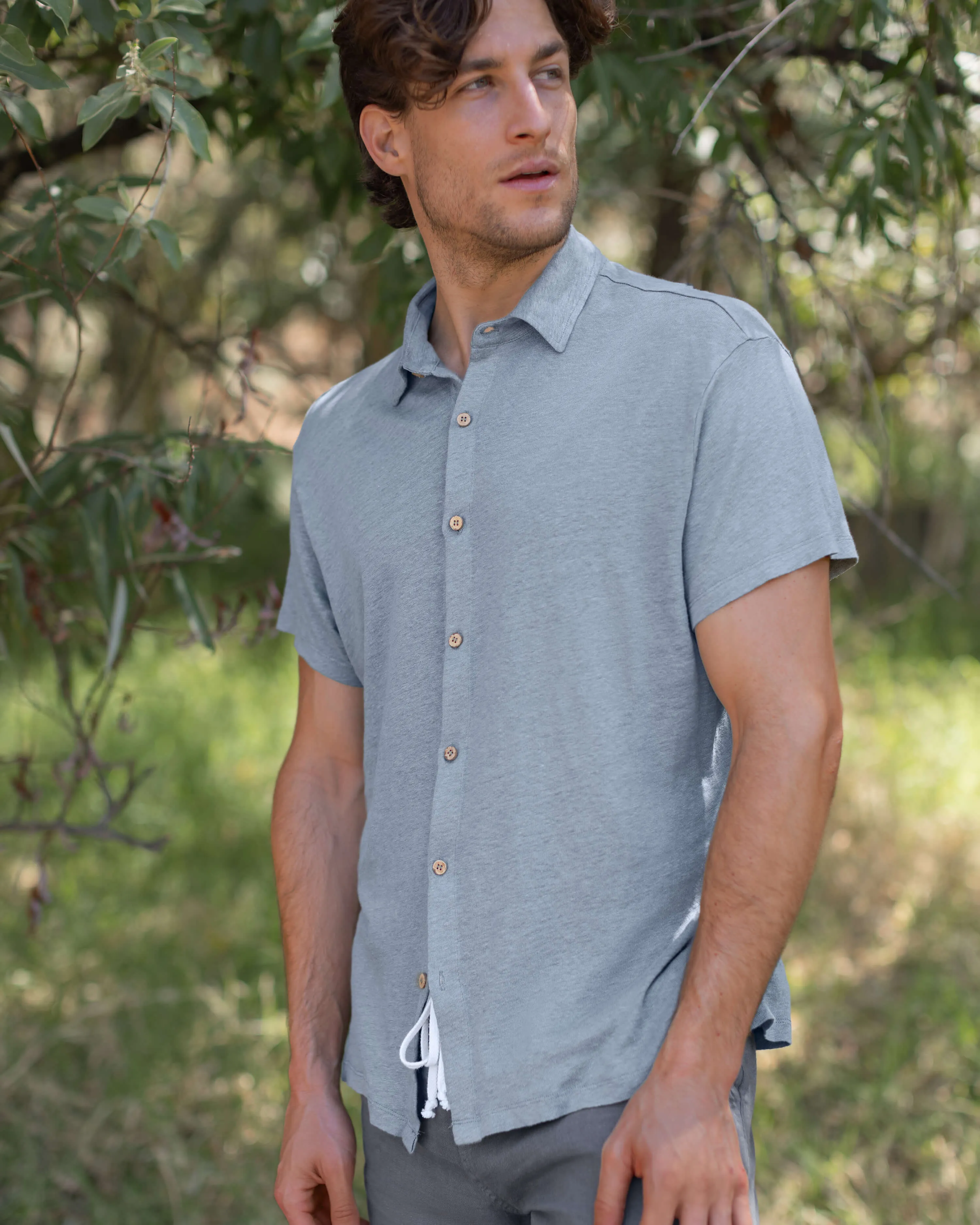 Knit Ola Shirt / Wave sold by Alex Crane product image thumbnail 2